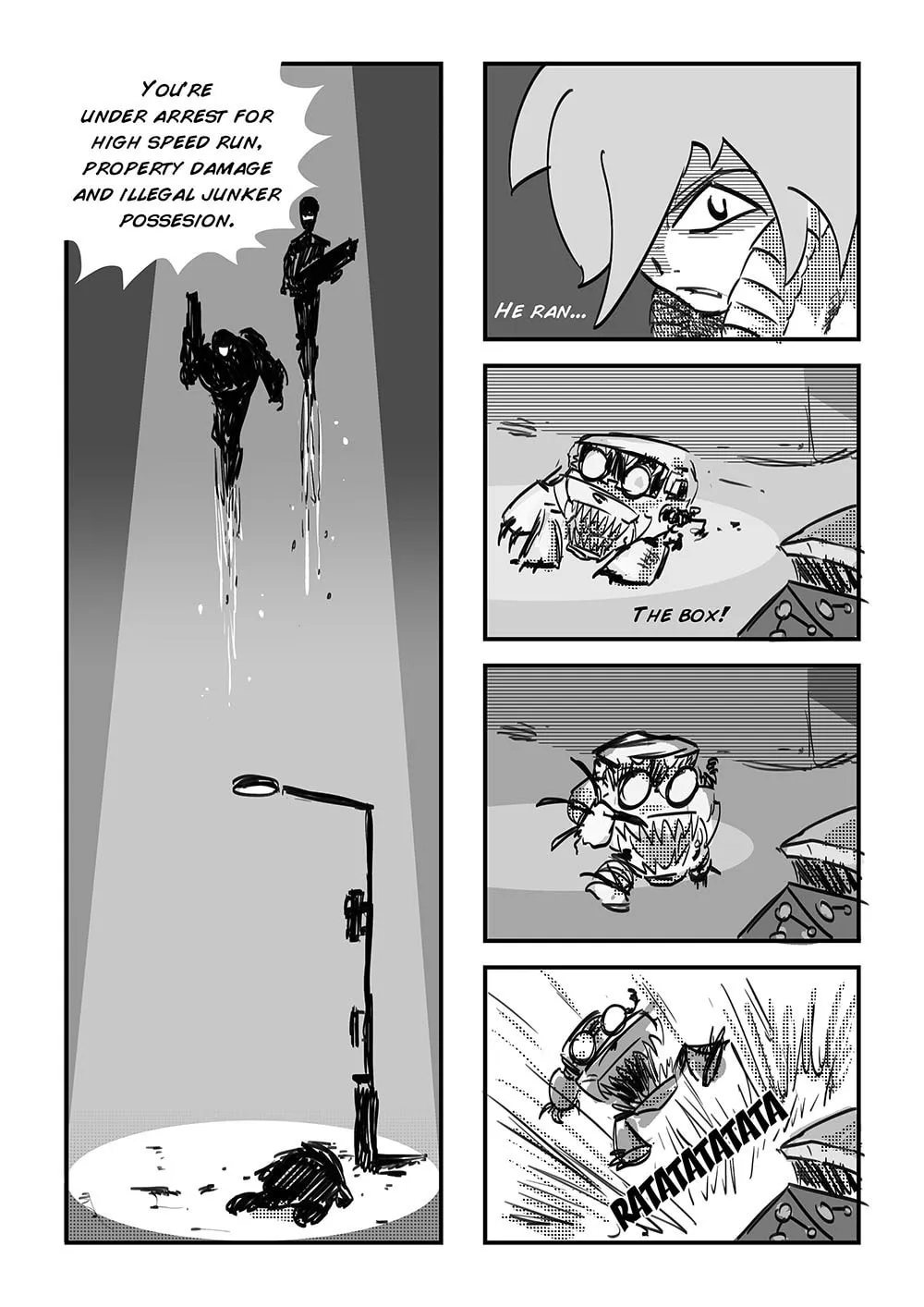 Read Spiral Highway chapter 1 image 13 on Lezhin