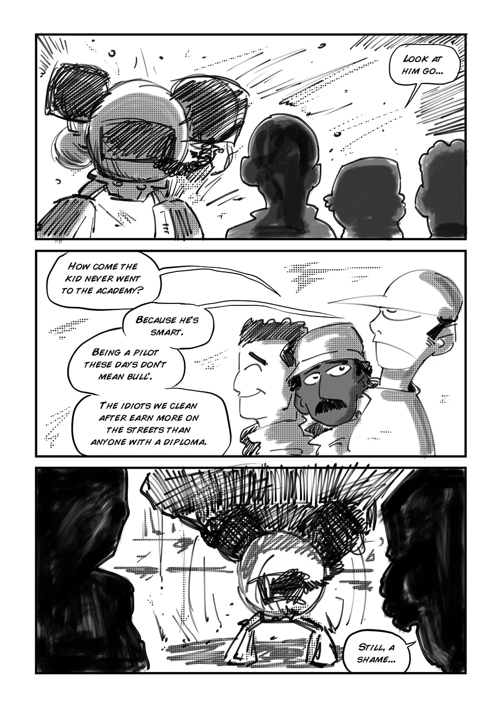 Read Spiral Highway chapter 1 image 22 on Lezhin