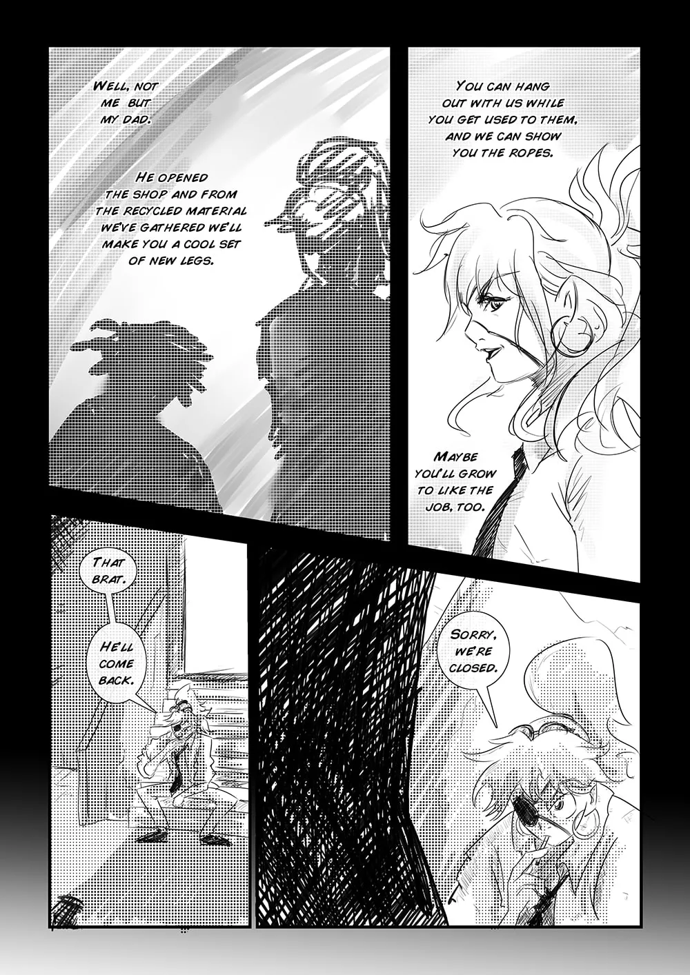 Read Spiral Highway chapter 1 image 36 on Lezhin
