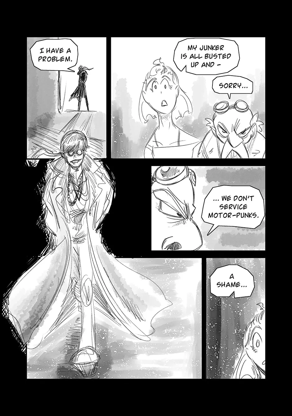 Read Spiral Highway chapter 10 image 6 on Lezhin