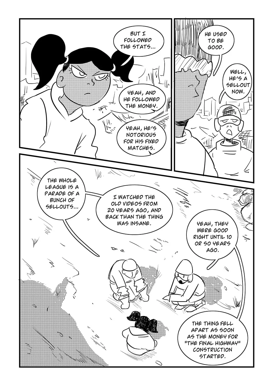 Read Spiral Highway chapter 3 image 16 on Lezhin