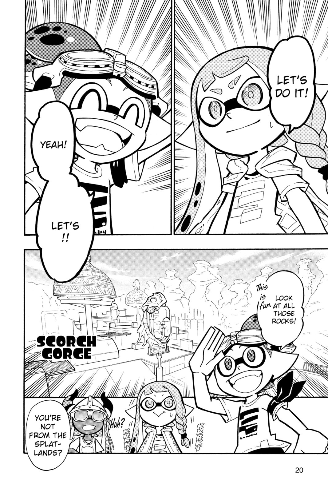 Read Splatoon 3: Splatlands chapter 1 image 14 on Lezhin