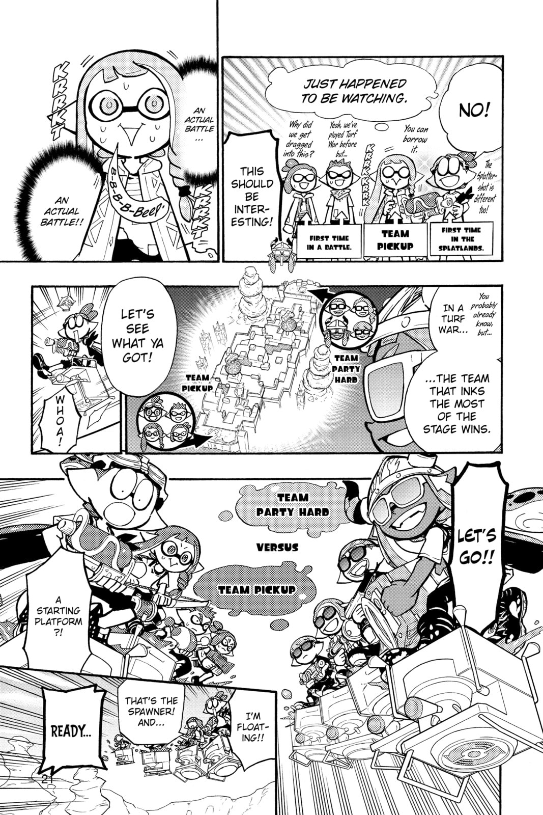 Read Splatoon 3: Splatlands chapter 1 image 15 on Lezhin