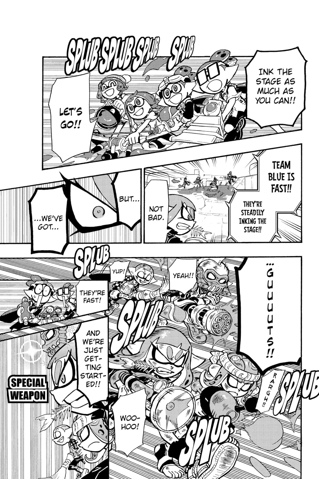 Read Splatoon 3: Splatlands chapter 13 image 7 on Lezhin