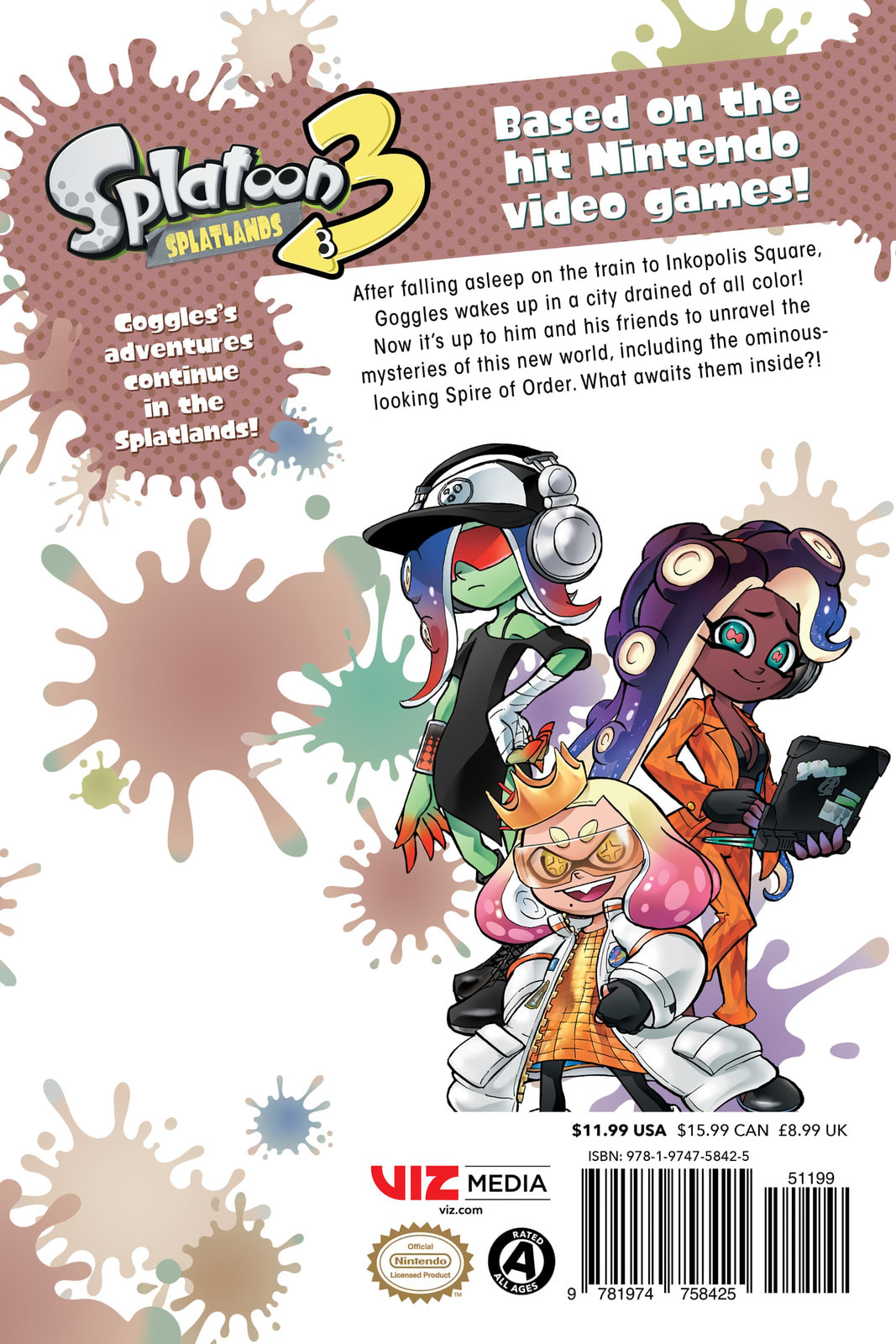 Read Splatoon 3: Splatlands chapter 23.5 image 8 on Lezhin