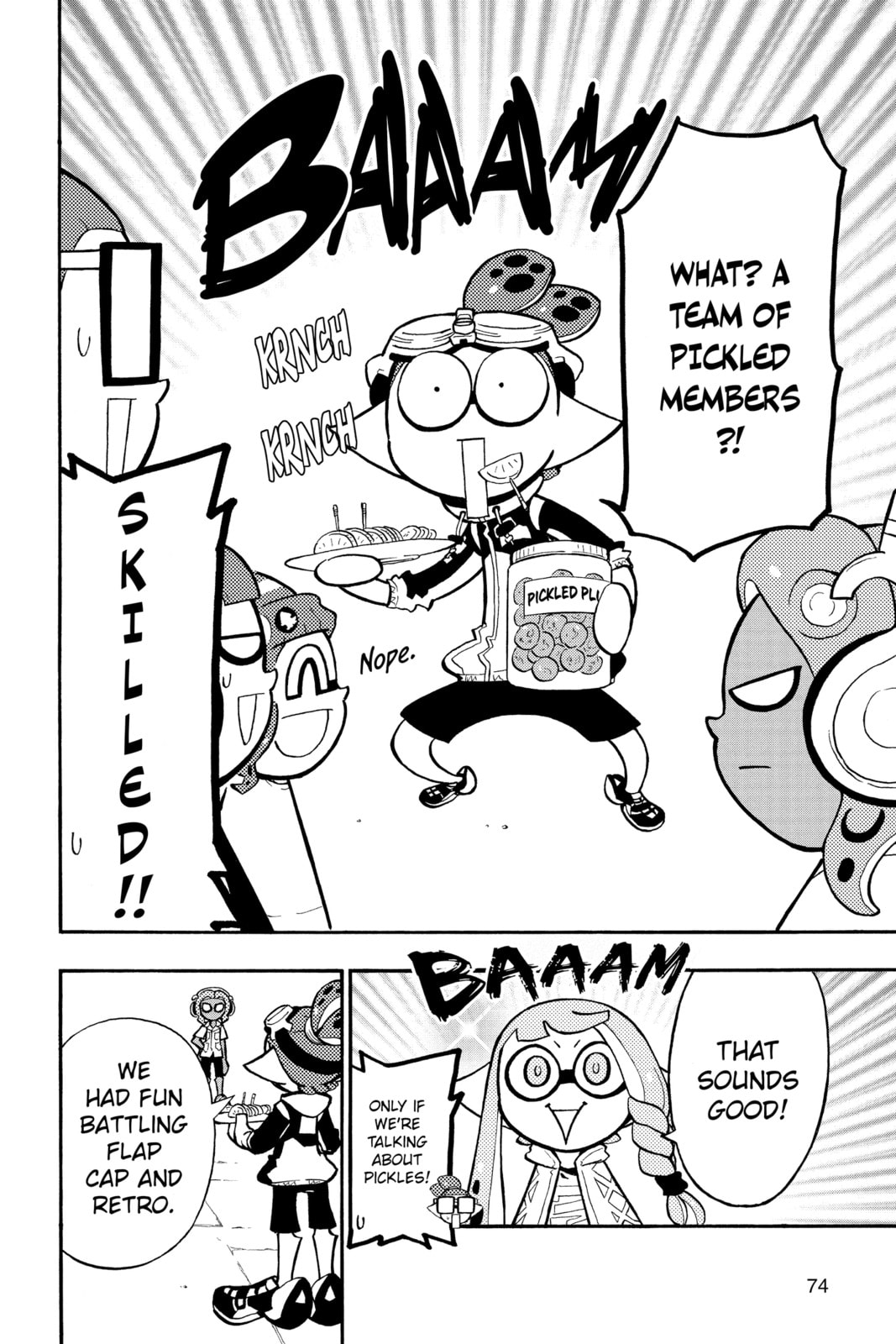 Read Splatoon 3: Splatlands chapter 7 image 4 on Lezhin