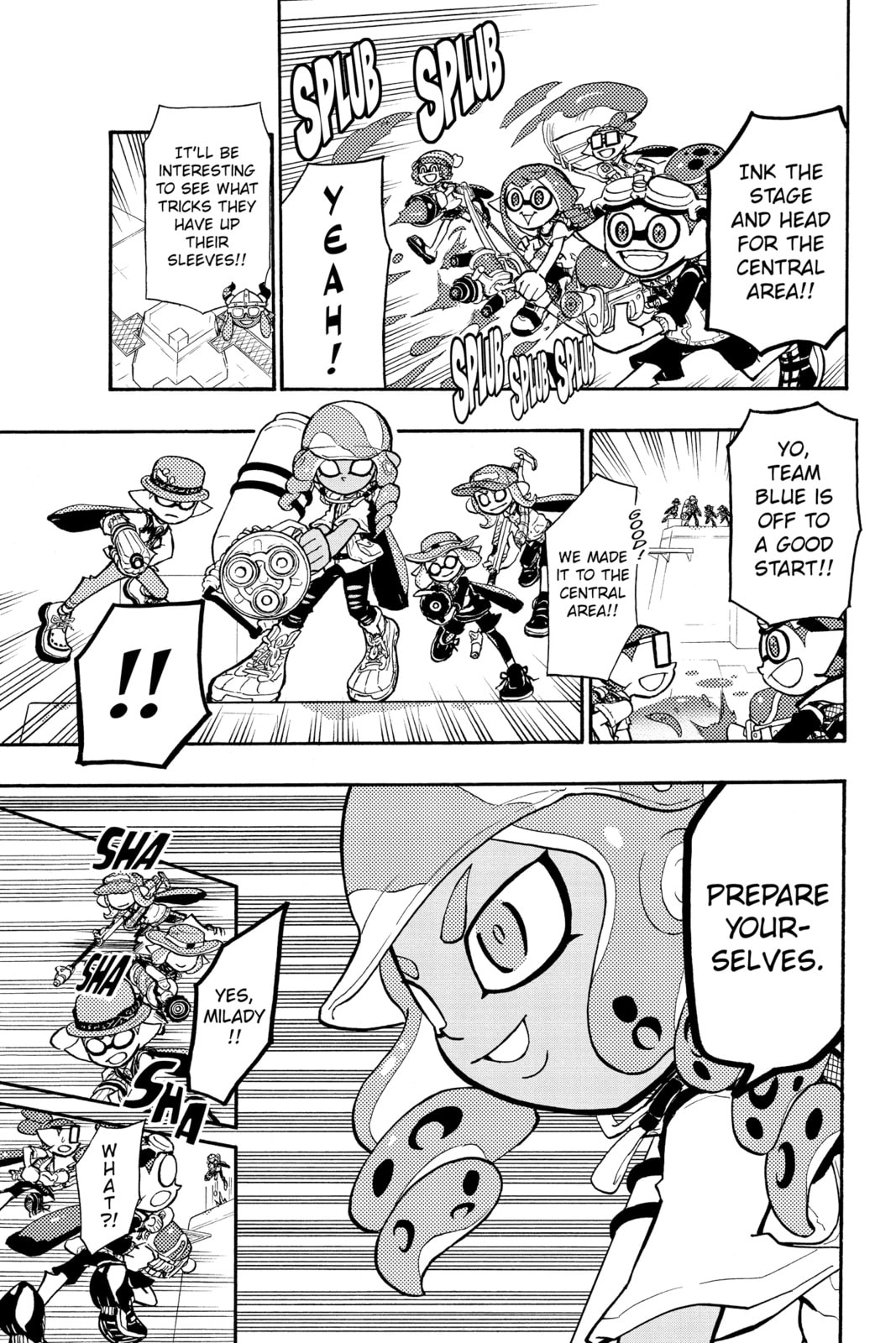 Read Splatoon 3: Splatlands chapter 9 image 11 on Lezhin