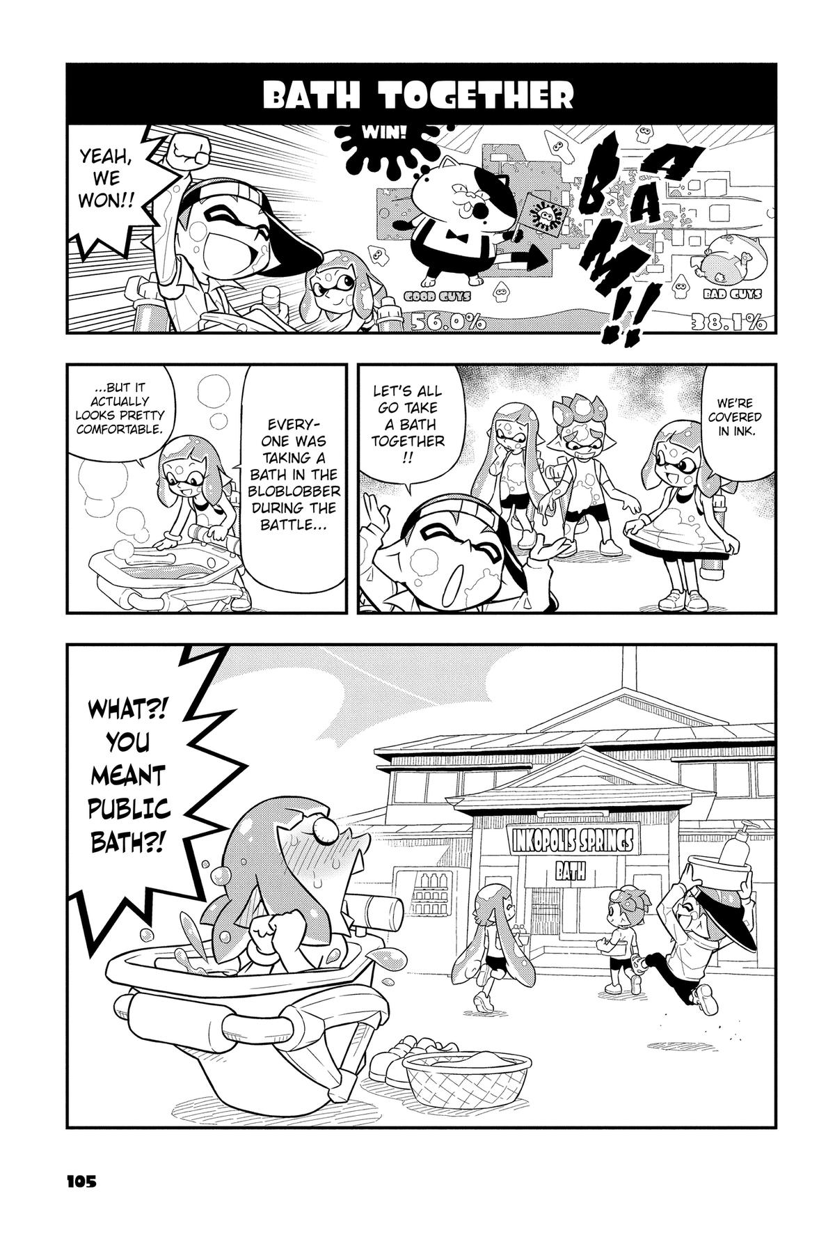 Splatoon - Squid Kids Comedy Show Chapter 3 page 107 - 