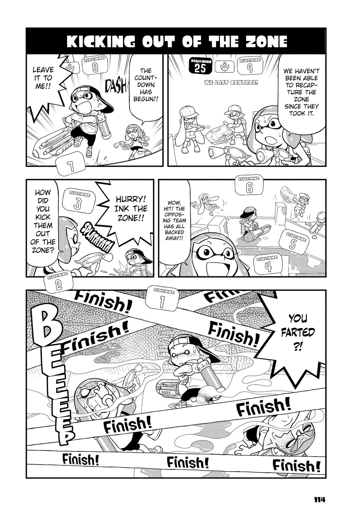 Splatoon - Squid Kids Comedy Show Chapter 3 page 116 - 