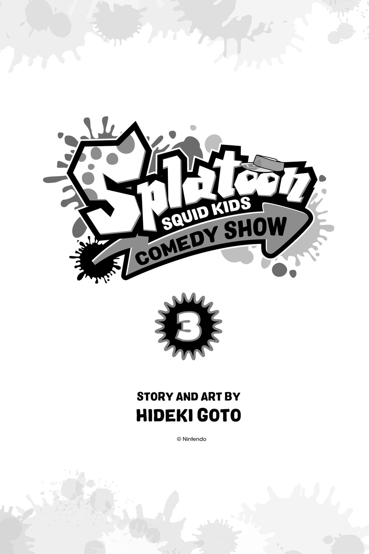 Splatoon - Squid Kids Comedy Show Chapter 3 page 3 - 