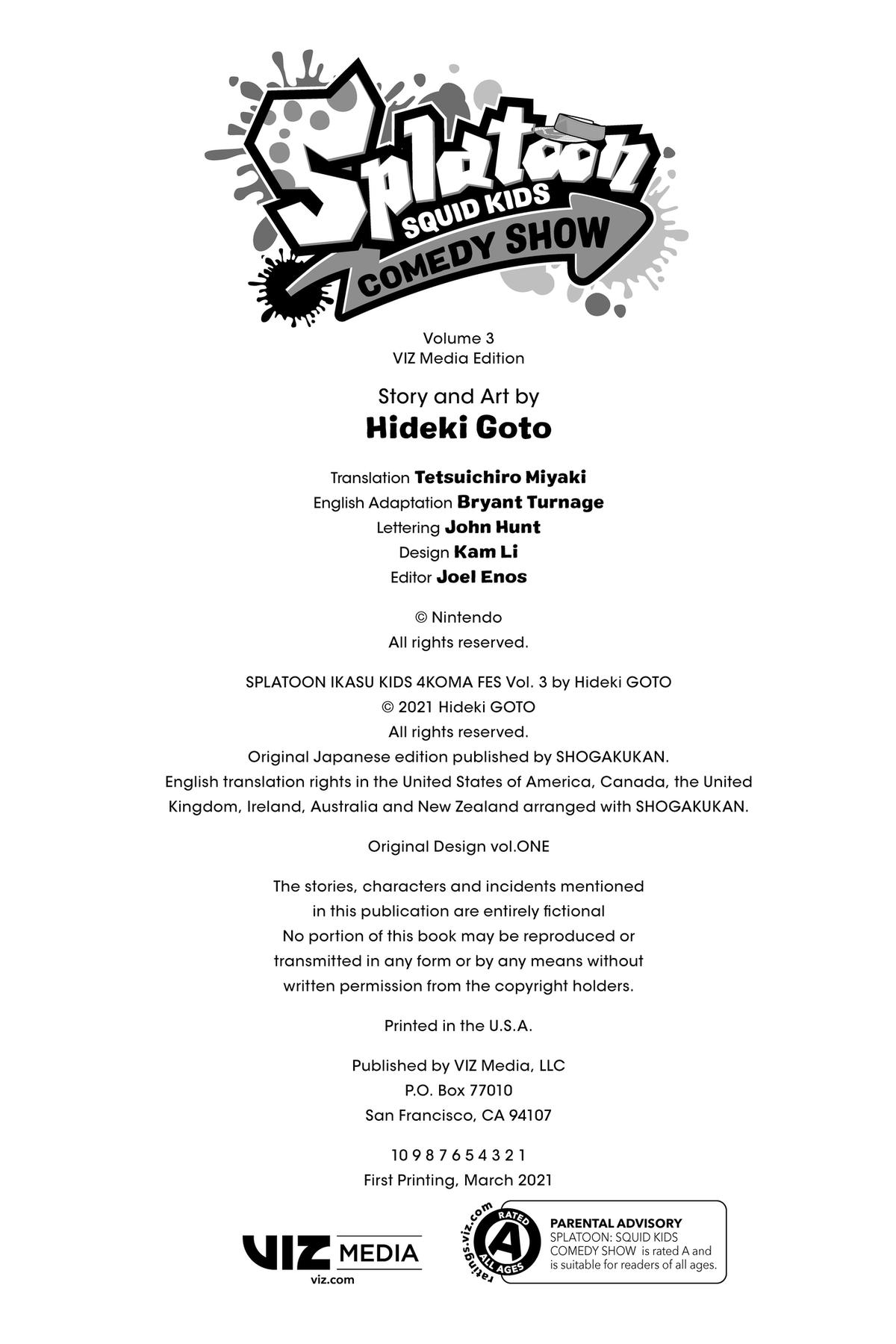 Splatoon - Squid Kids Comedy Show Chapter 3 page 4 - 