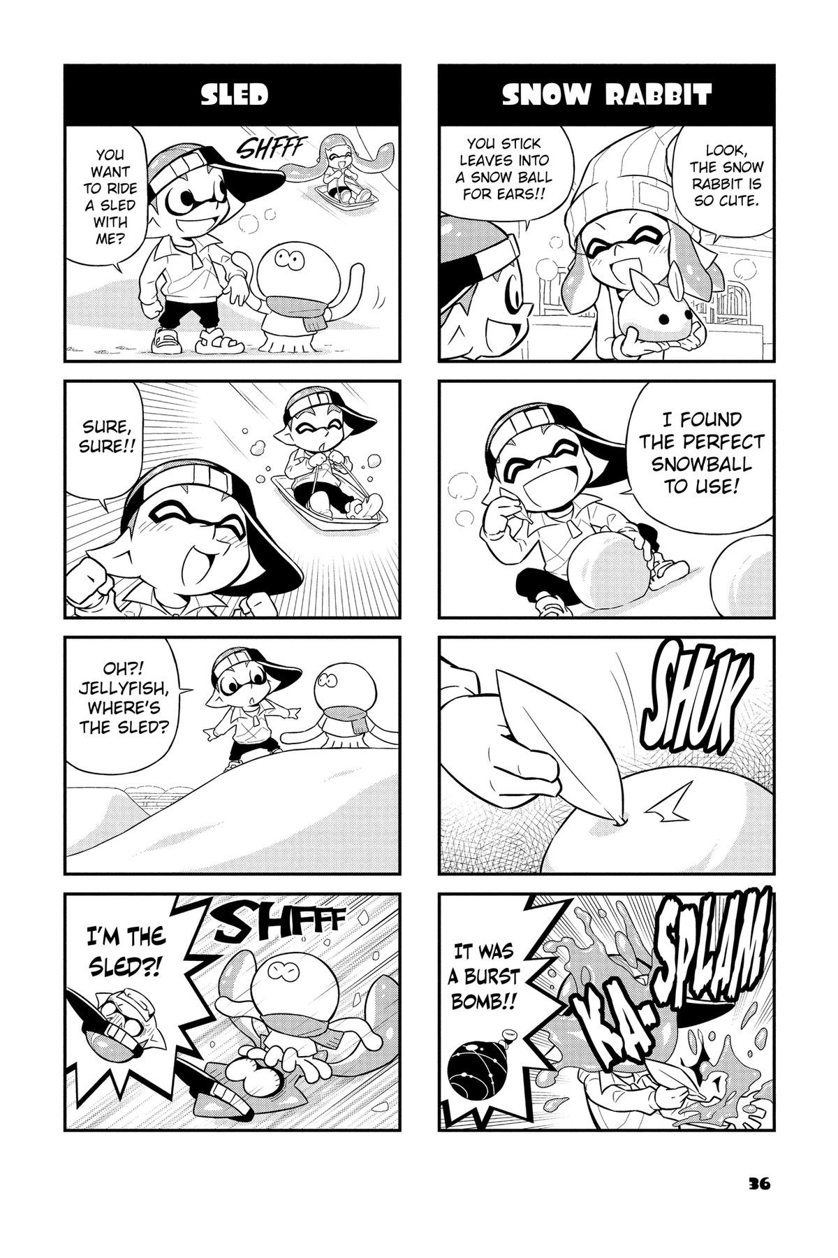 Splatoon - Squid Kids Comedy Show Chapter 3 page 38 - 