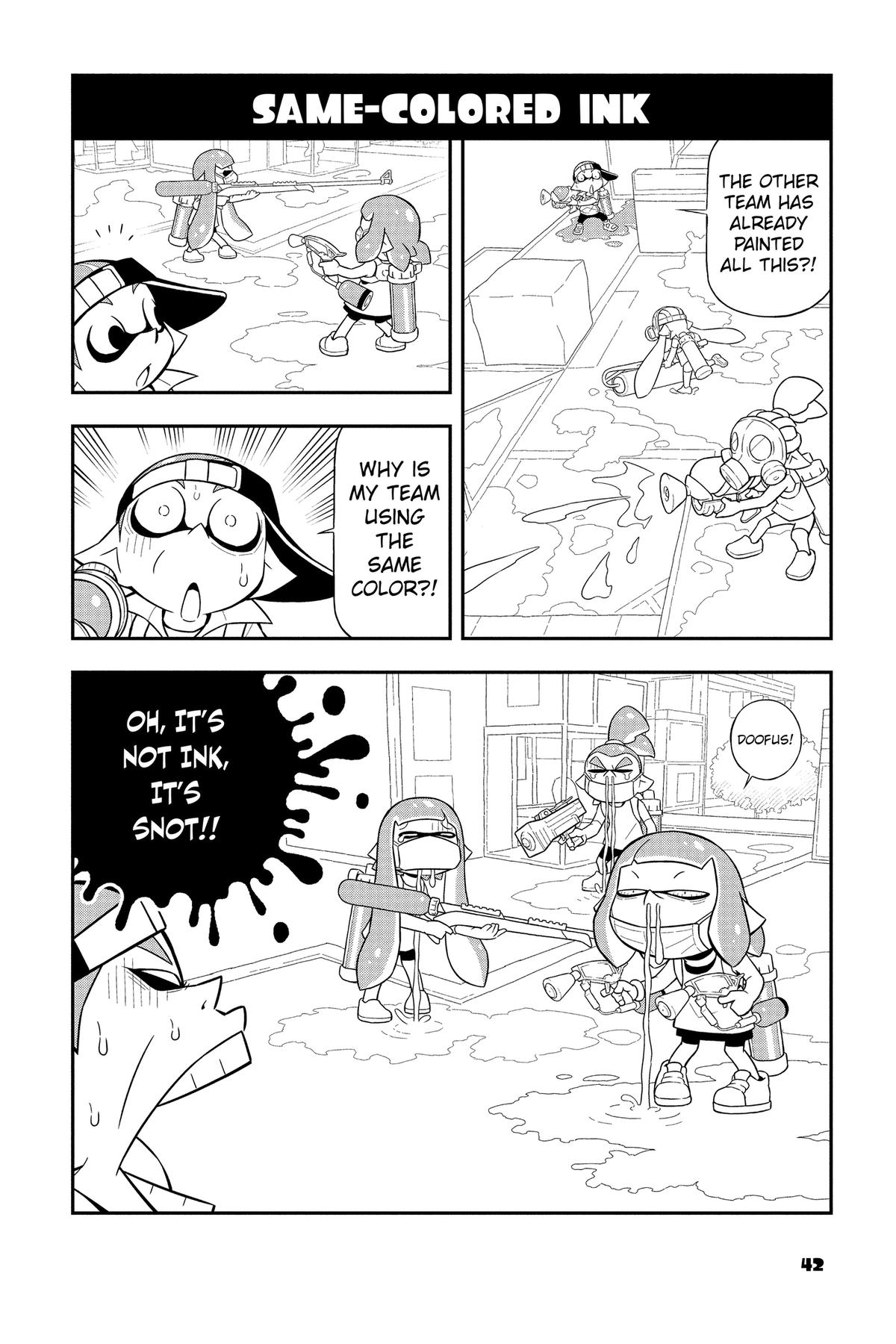 Splatoon - Squid Kids Comedy Show Chapter 3 page 44 - 