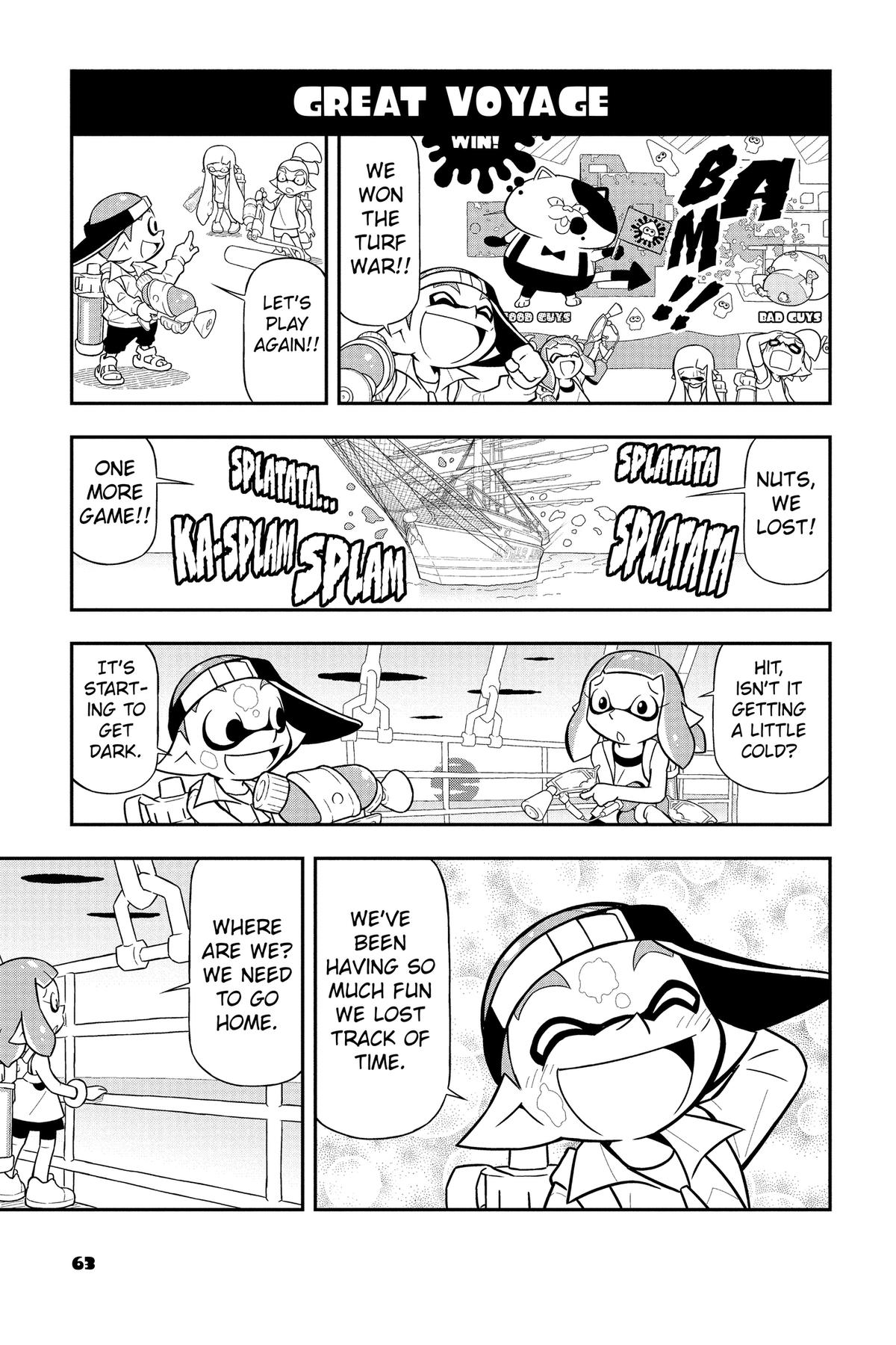 Splatoon - Squid Kids Comedy Show Chapter 3 page 65 - 