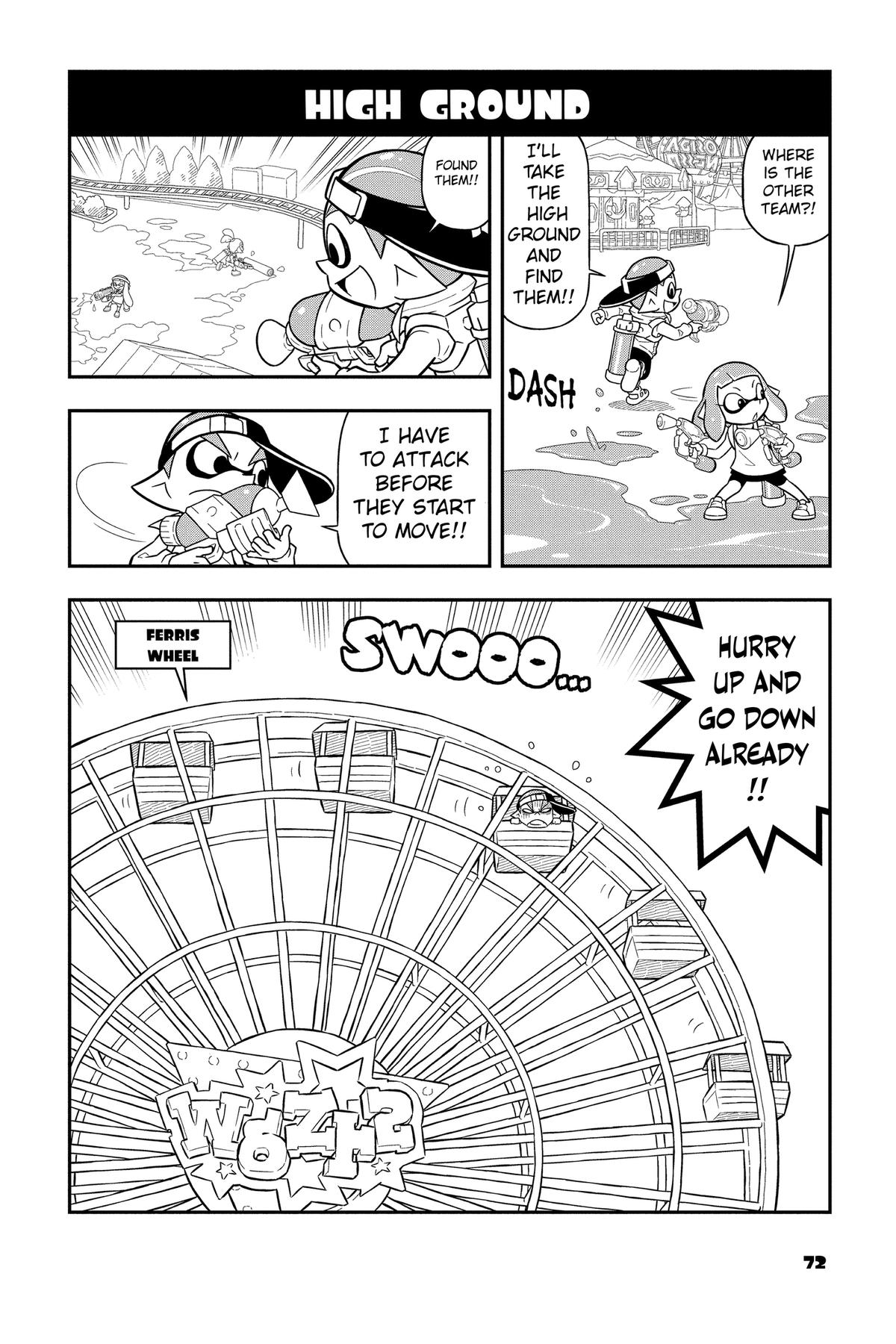 Splatoon - Squid Kids Comedy Show Chapter 3 page 74 - 