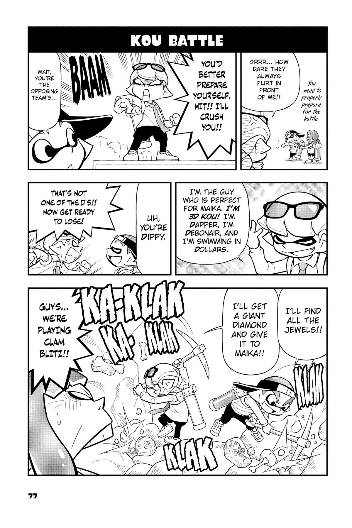 Splatoon - Squid Kids Comedy Show Chapter 3 page 79 - 