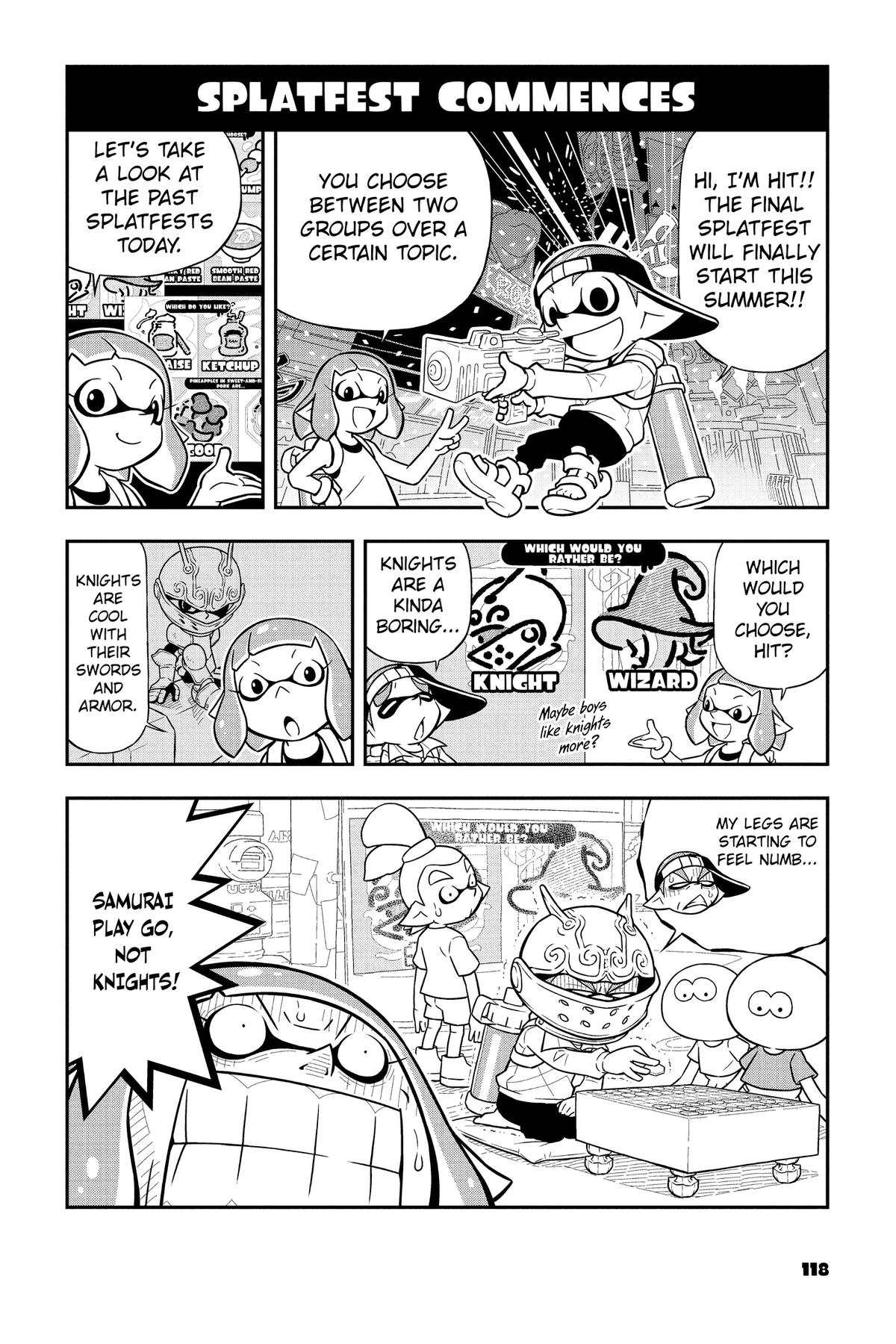 Splatoon - Squid Kids Comedy Show Chapter 4 page 120 - 