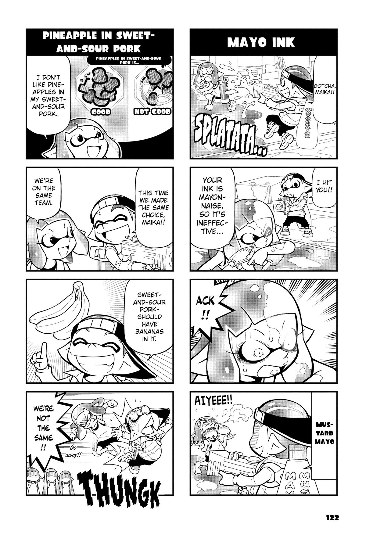 Splatoon - Squid Kids Comedy Show Chapter 4 page 124 - 