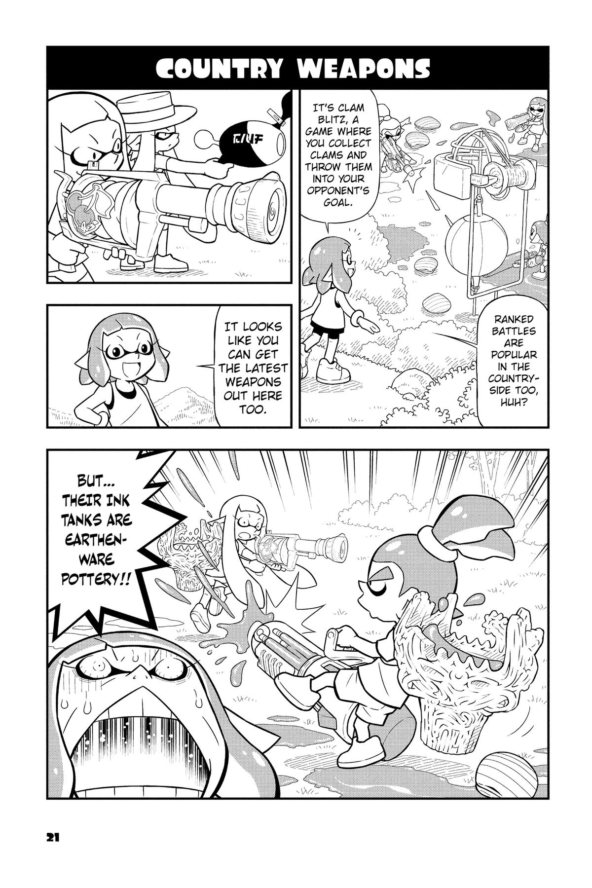 Splatoon - Squid Kids Comedy Show Chapter 4 page 23 - 