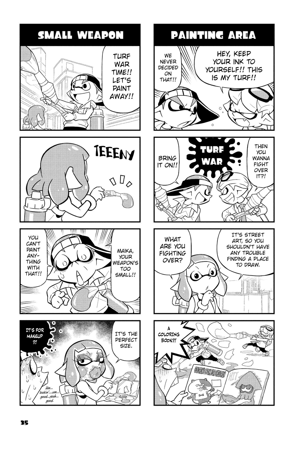 Splatoon - Squid Kids Comedy Show Chapter 4 page 37 - 
