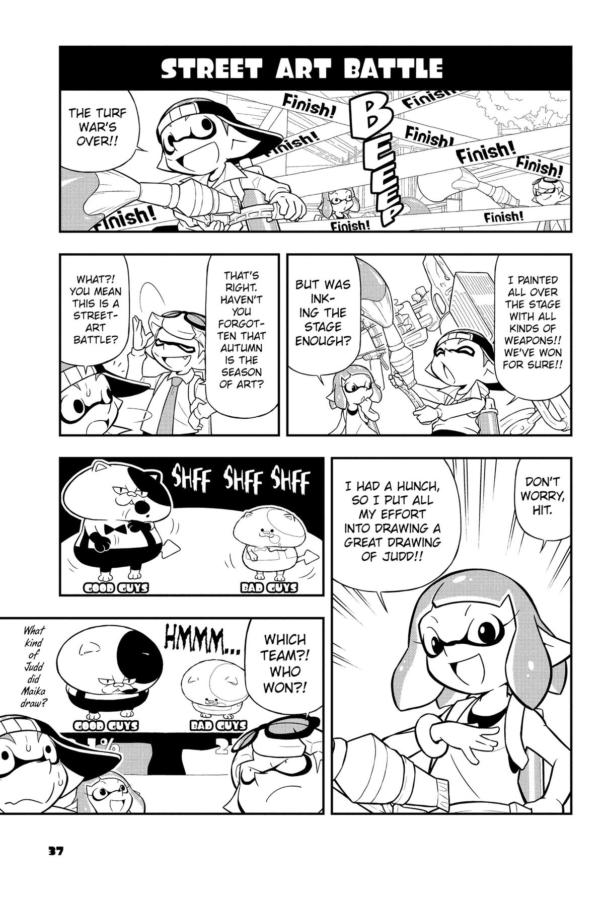 Splatoon - Squid Kids Comedy Show Chapter 4 page 39 - 