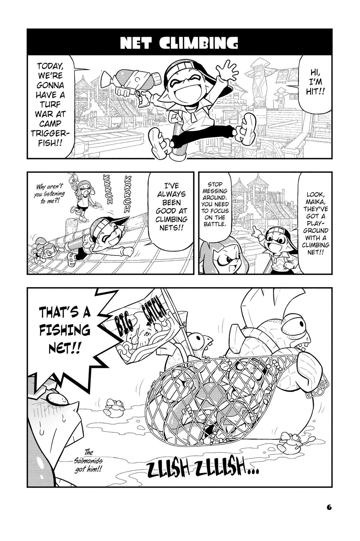 Splatoon - Squid Kids Comedy Show Chapter 4 page 8 - 