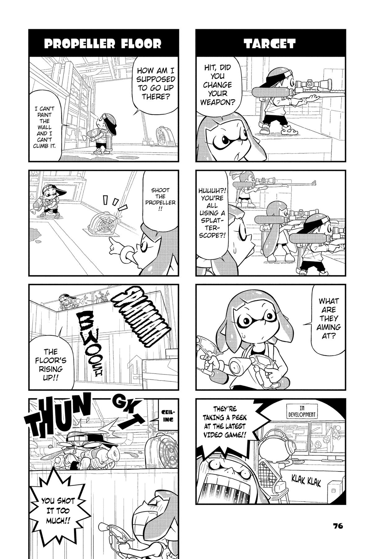 Splatoon - Squid Kids Comedy Show Chapter 4 page 78 - 