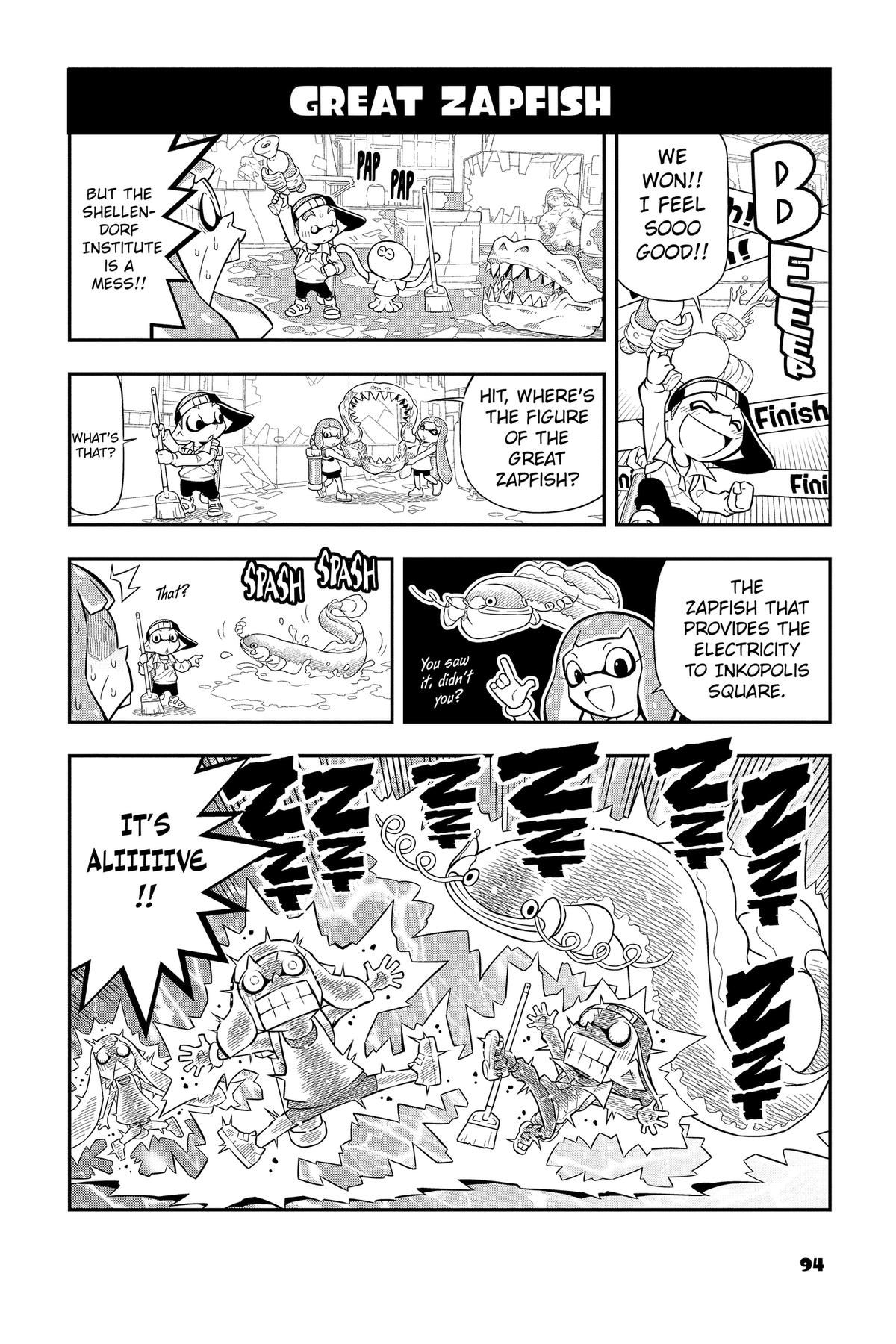 Splatoon - Squid Kids Comedy Show Chapter 4 page 96 - 