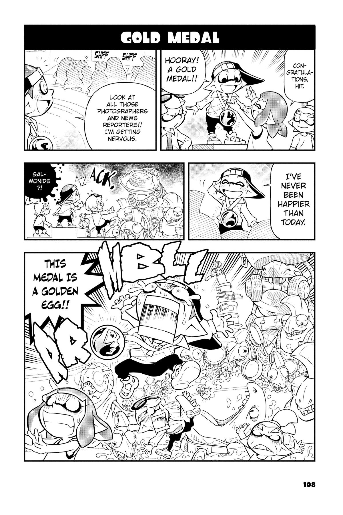 Splatoon - Squid Kids Comedy Show Chapter 5 page 110 - 