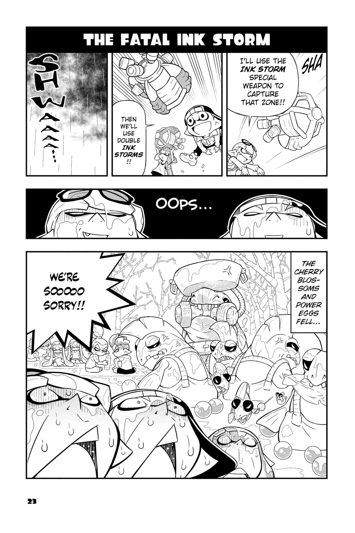 Splatoon - Squid Kids Comedy Show Chapter 5 page 25 - 