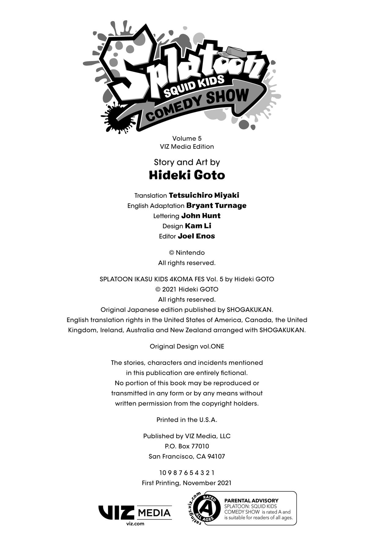 Splatoon - Squid Kids Comedy Show Chapter 5 page 4 - 