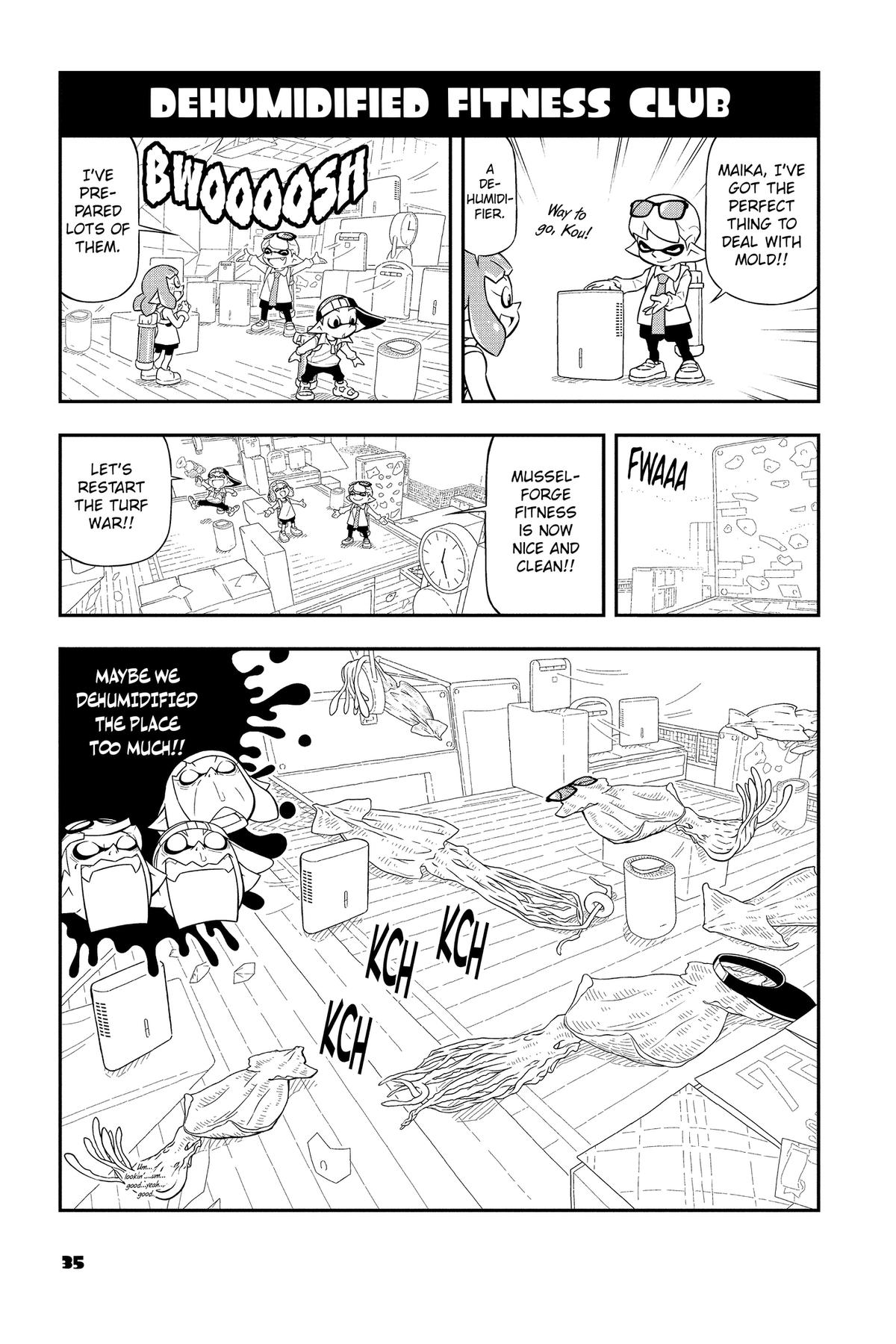 Splatoon - Squid Kids Comedy Show Chapter 5 page 37 - 