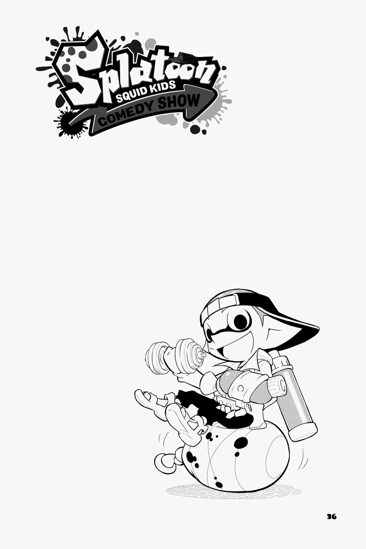 Splatoon - Squid Kids Comedy Show Chapter 5 page 38 - 