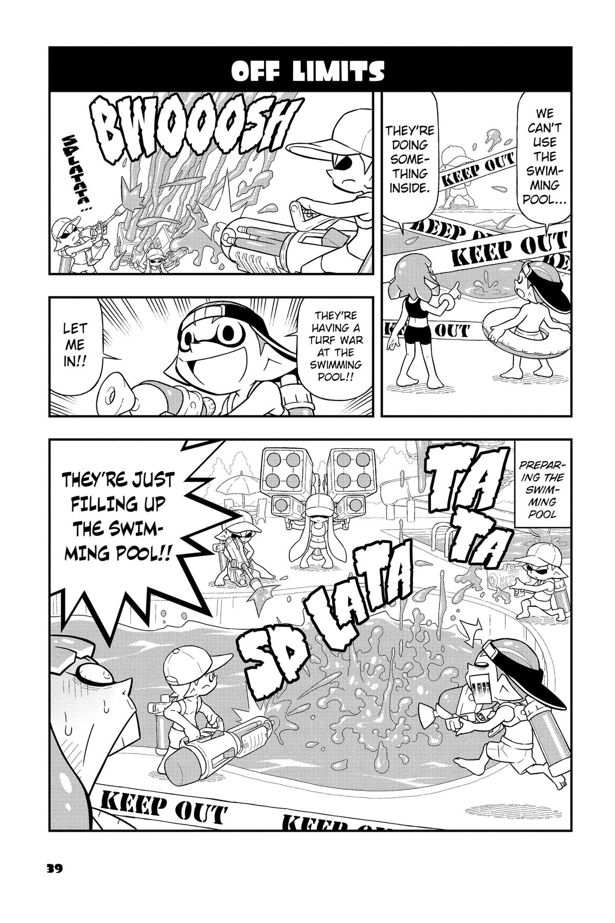 Splatoon - Squid Kids Comedy Show Chapter 5 page 41 - 