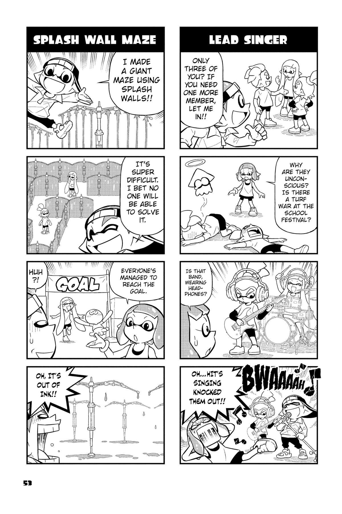Splatoon - Squid Kids Comedy Show Chapter 5 page 55 - 