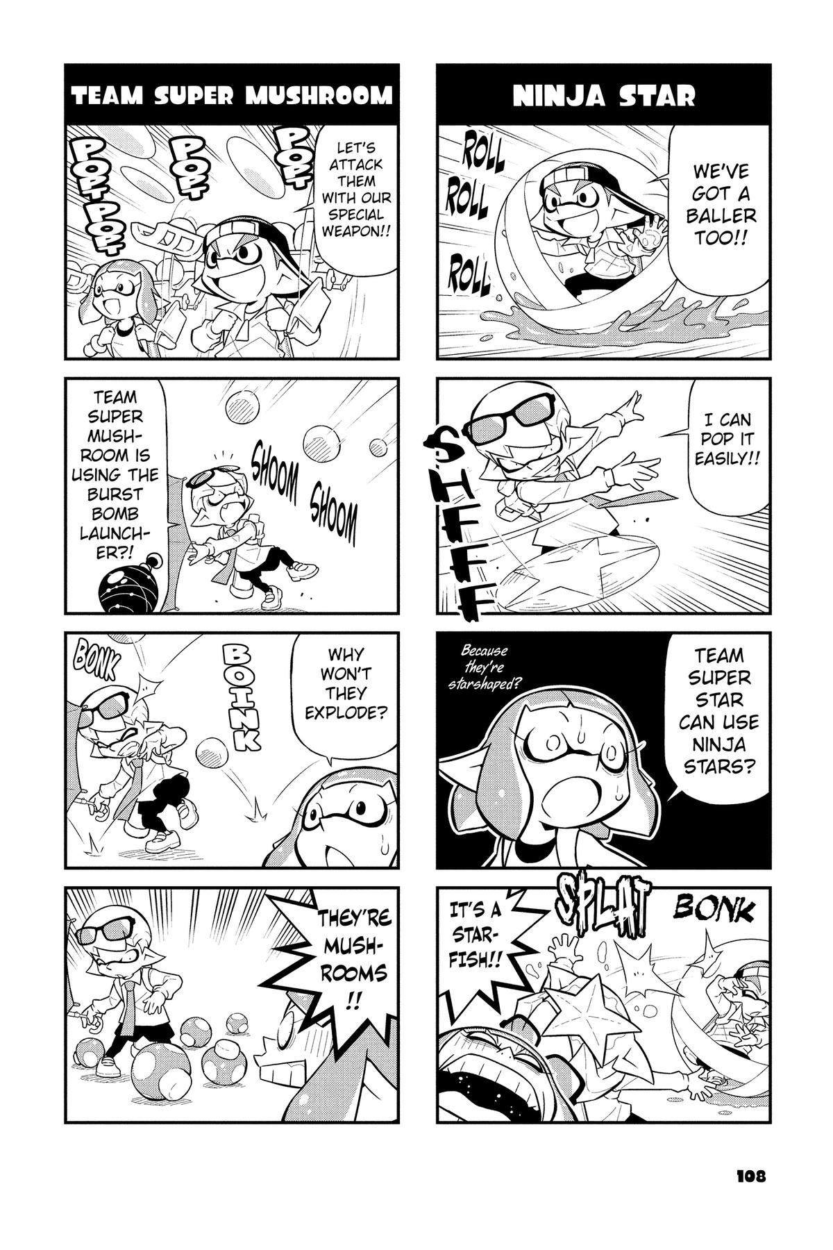 Splatoon - Squid Kids Comedy Show Chapter 6 page 110 - 