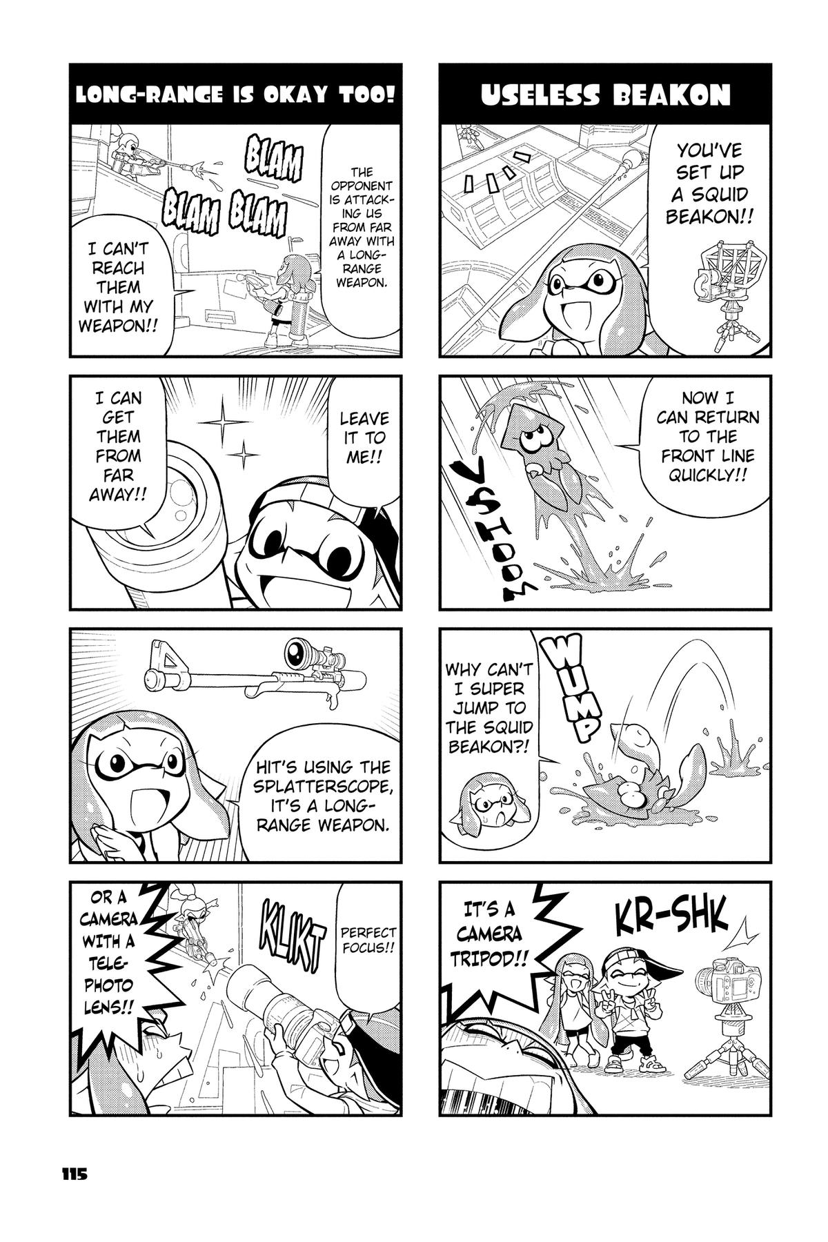Splatoon - Squid Kids Comedy Show Chapter 6 page 117 - 