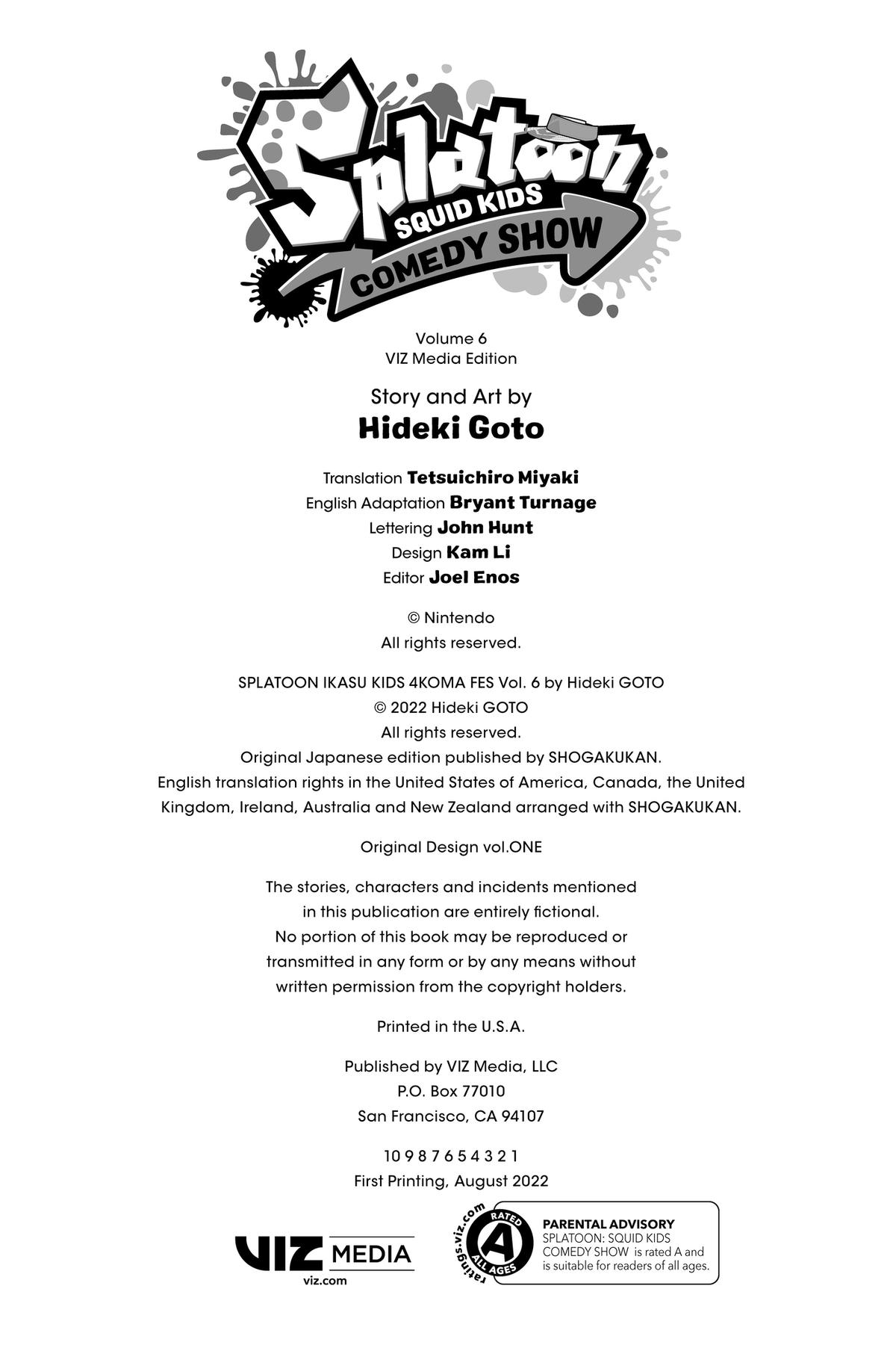 Splatoon - Squid Kids Comedy Show Chapter 6 page 4 - 