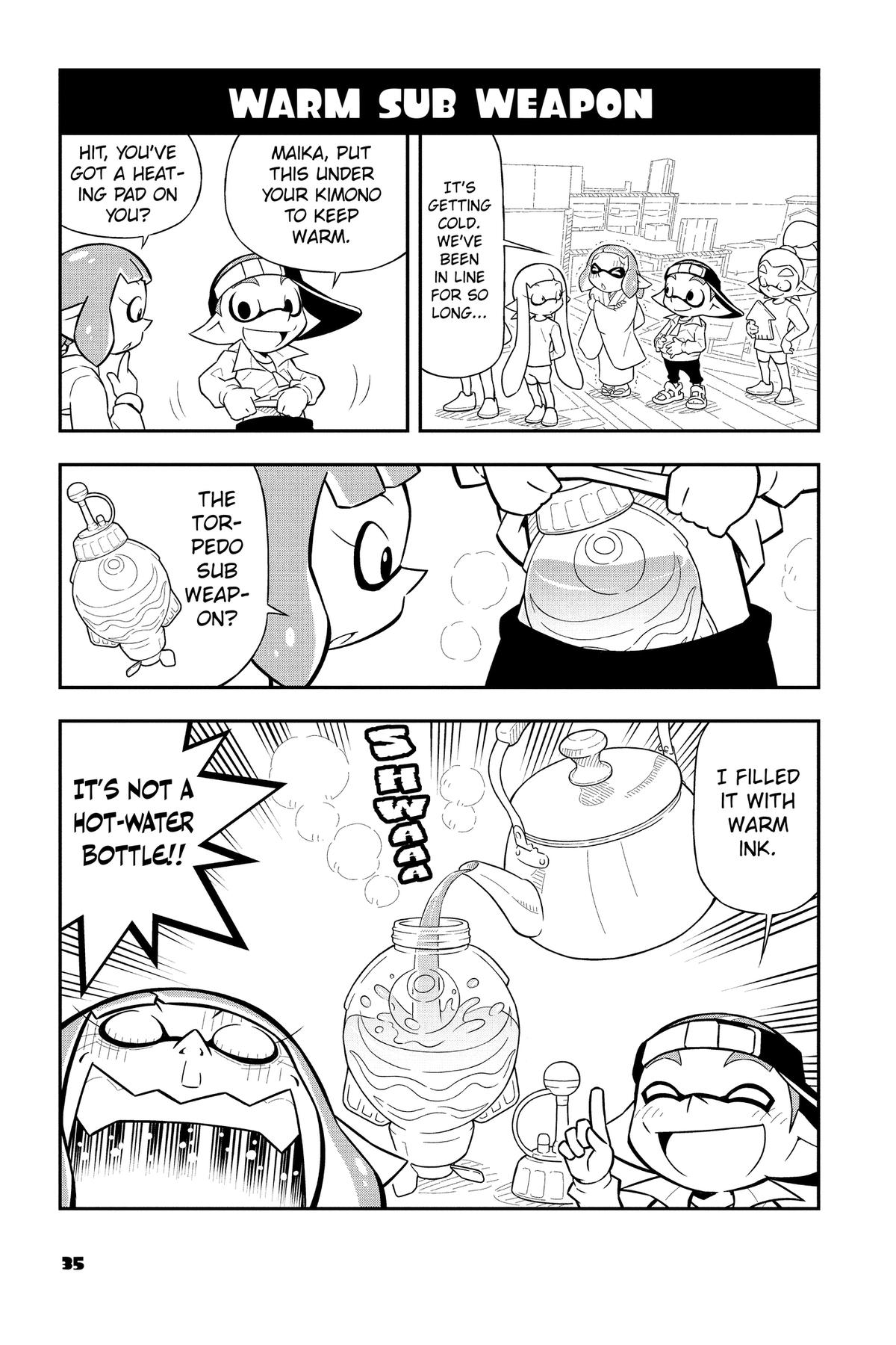Splatoon - Squid Kids Comedy Show Chapter 6 page 37 - 