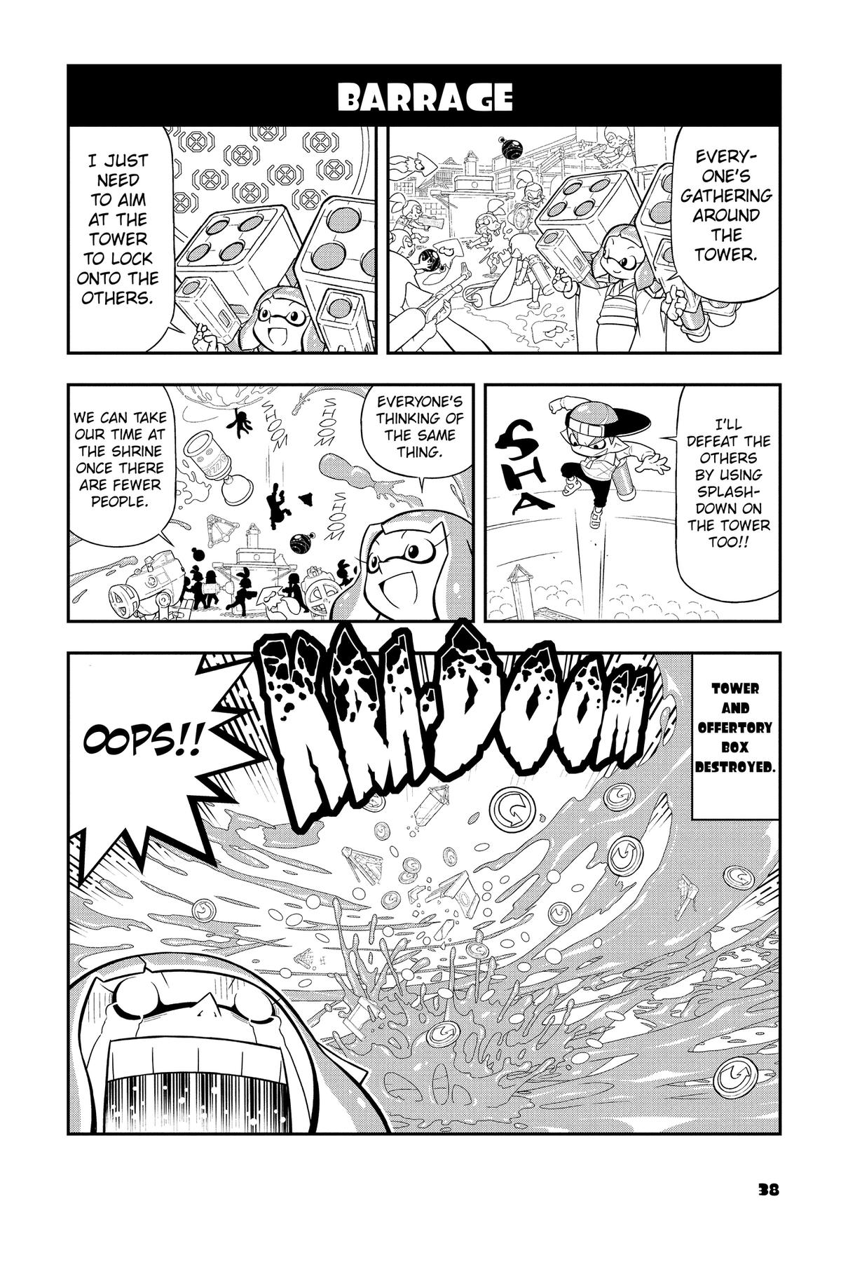 Splatoon - Squid Kids Comedy Show Chapter 6 page 40 - 