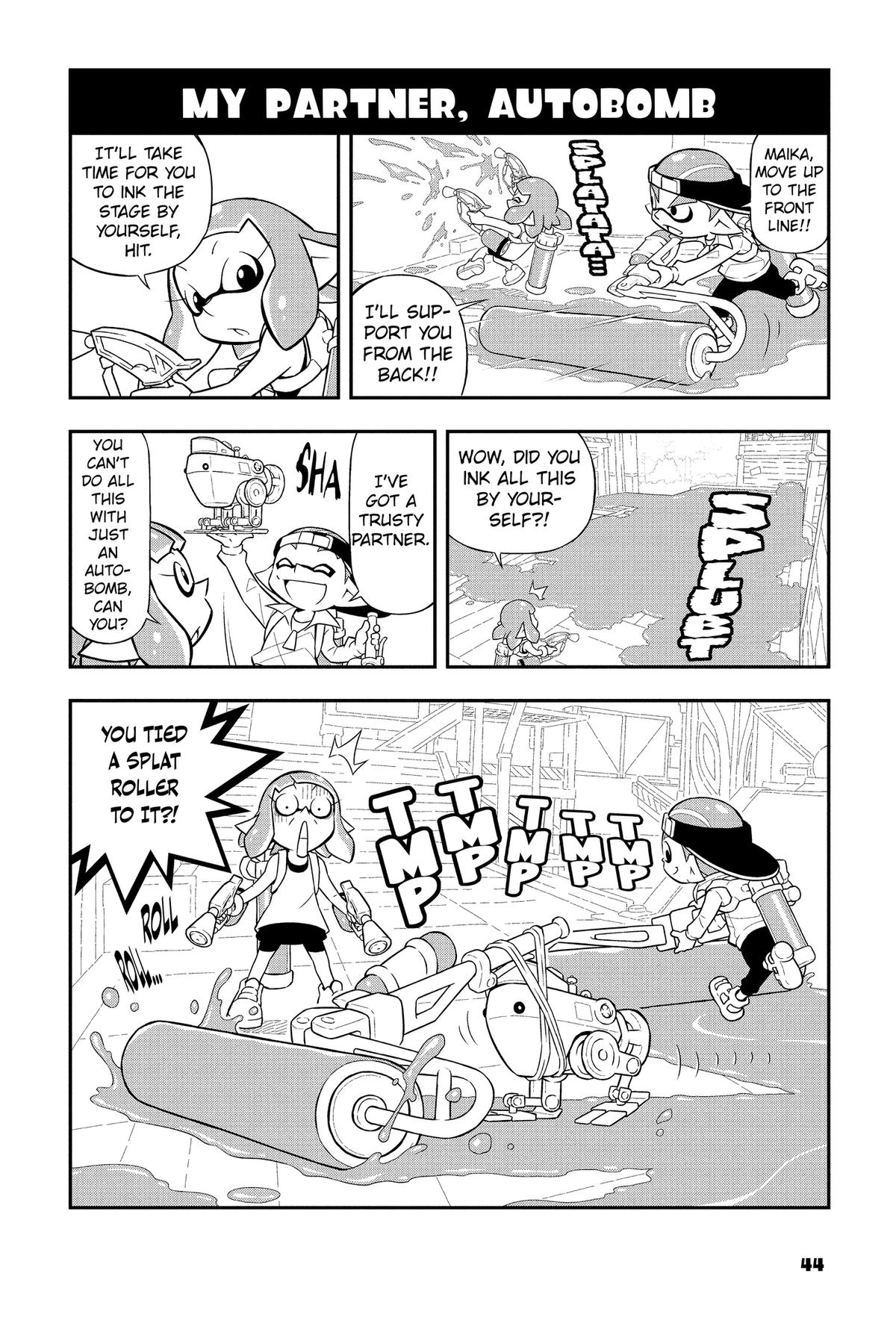 Splatoon - Squid Kids Comedy Show Chapter 6 page 46 - 