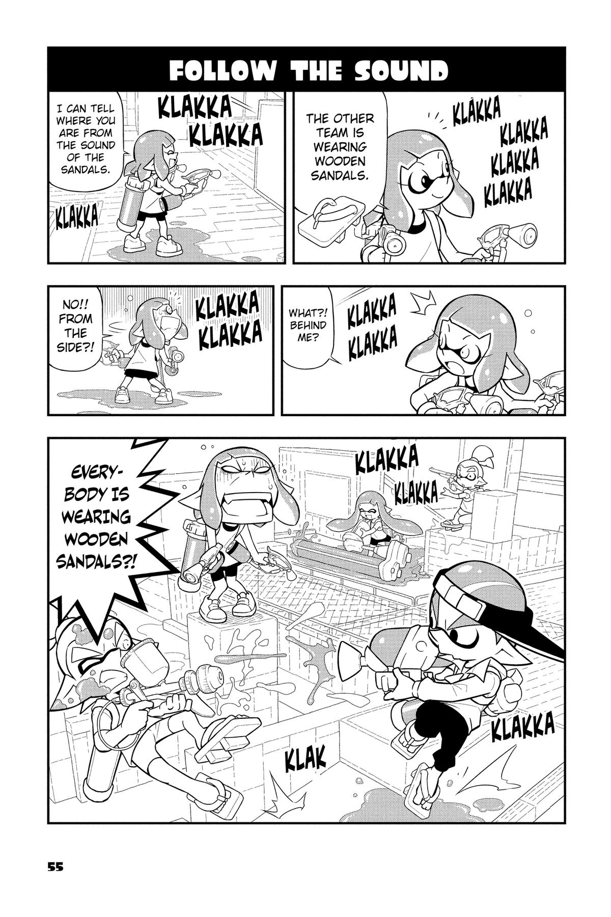Splatoon - Squid Kids Comedy Show Chapter 6 page 57 - 