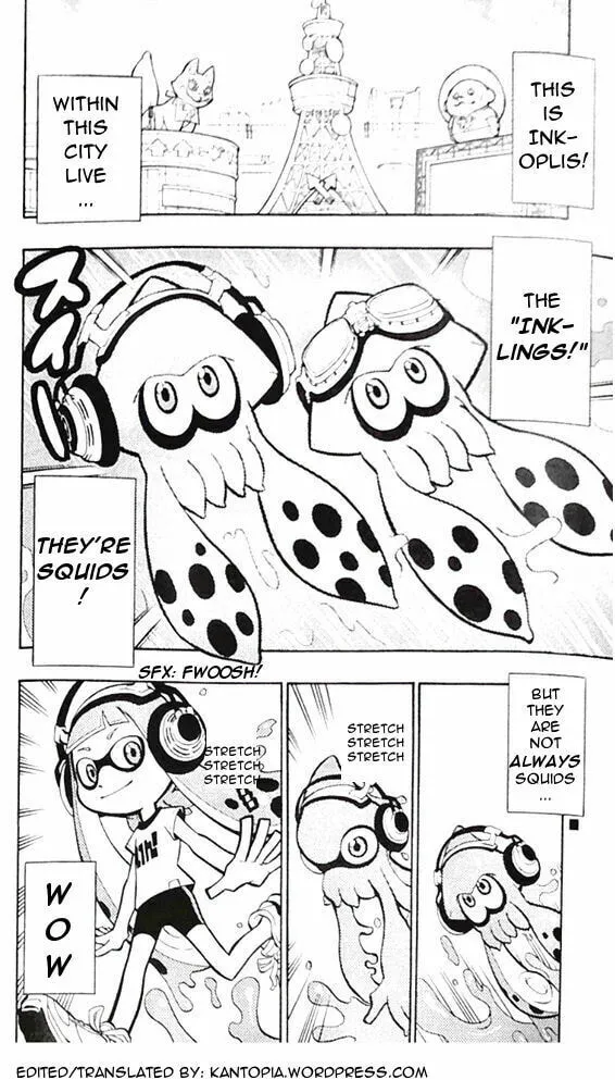 Read Splatoon chapter 0 image 0 on Lezhin