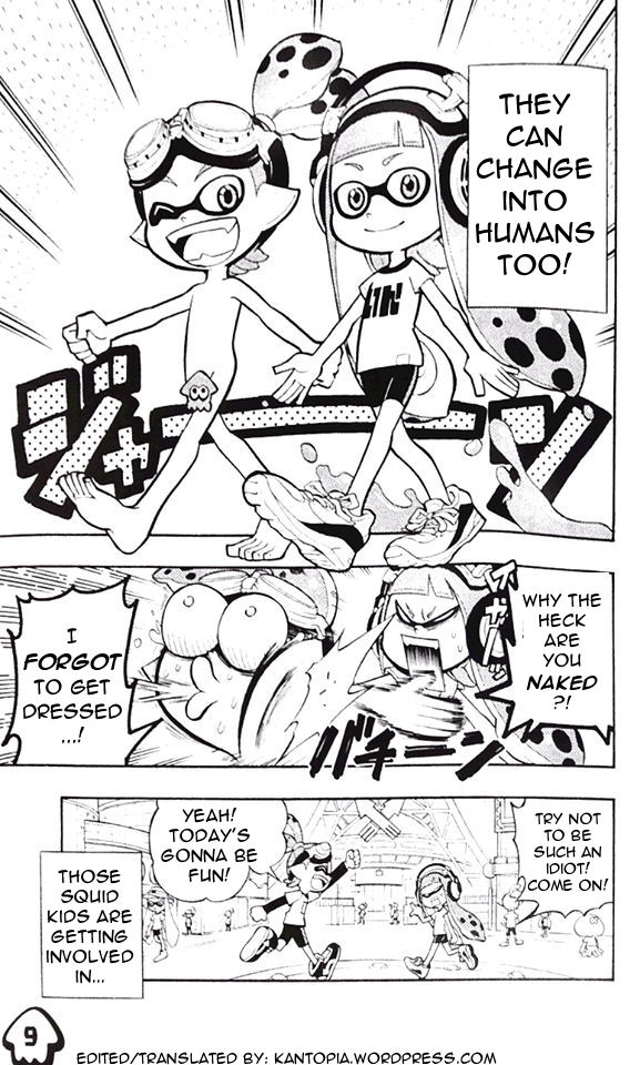 Read Splatoon chapter 1.1 image 1 on Lezhin