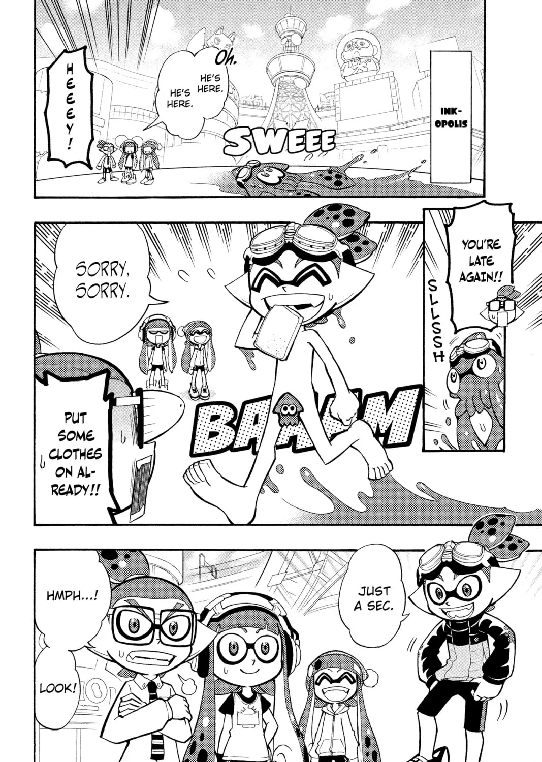 Read Splatoon chapter 7.1 image 2 on Lezhin