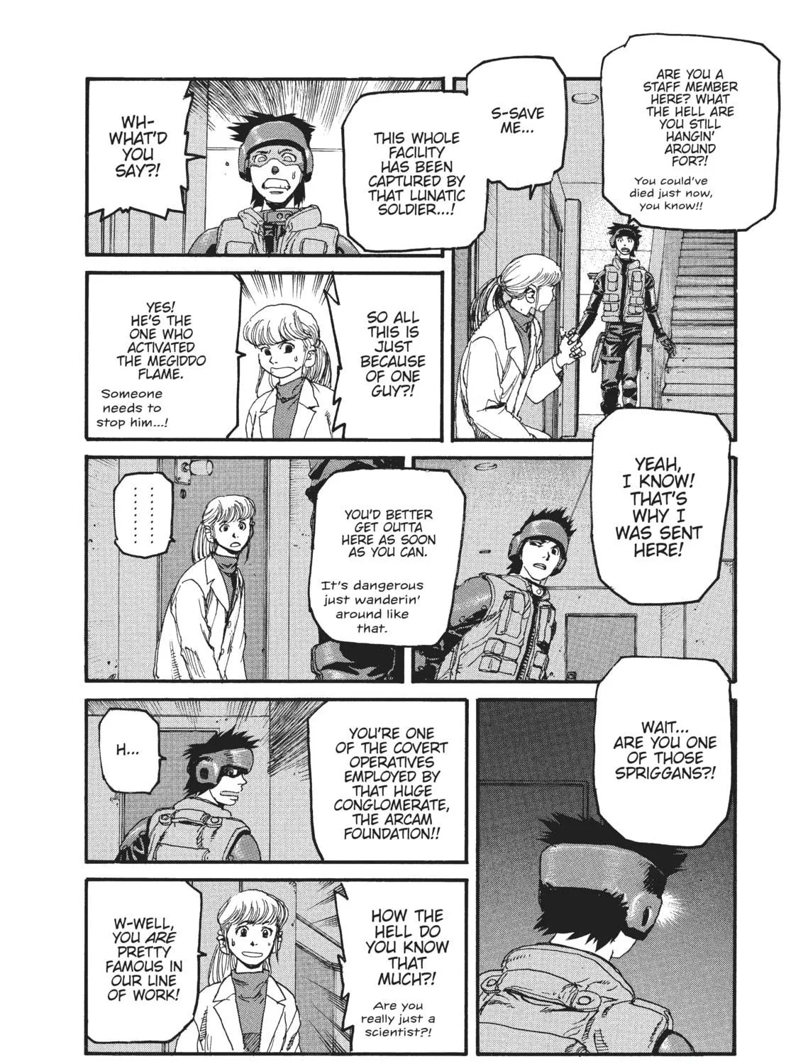 Read SPRIGGAN chapter 1 image 46 on Lezhin