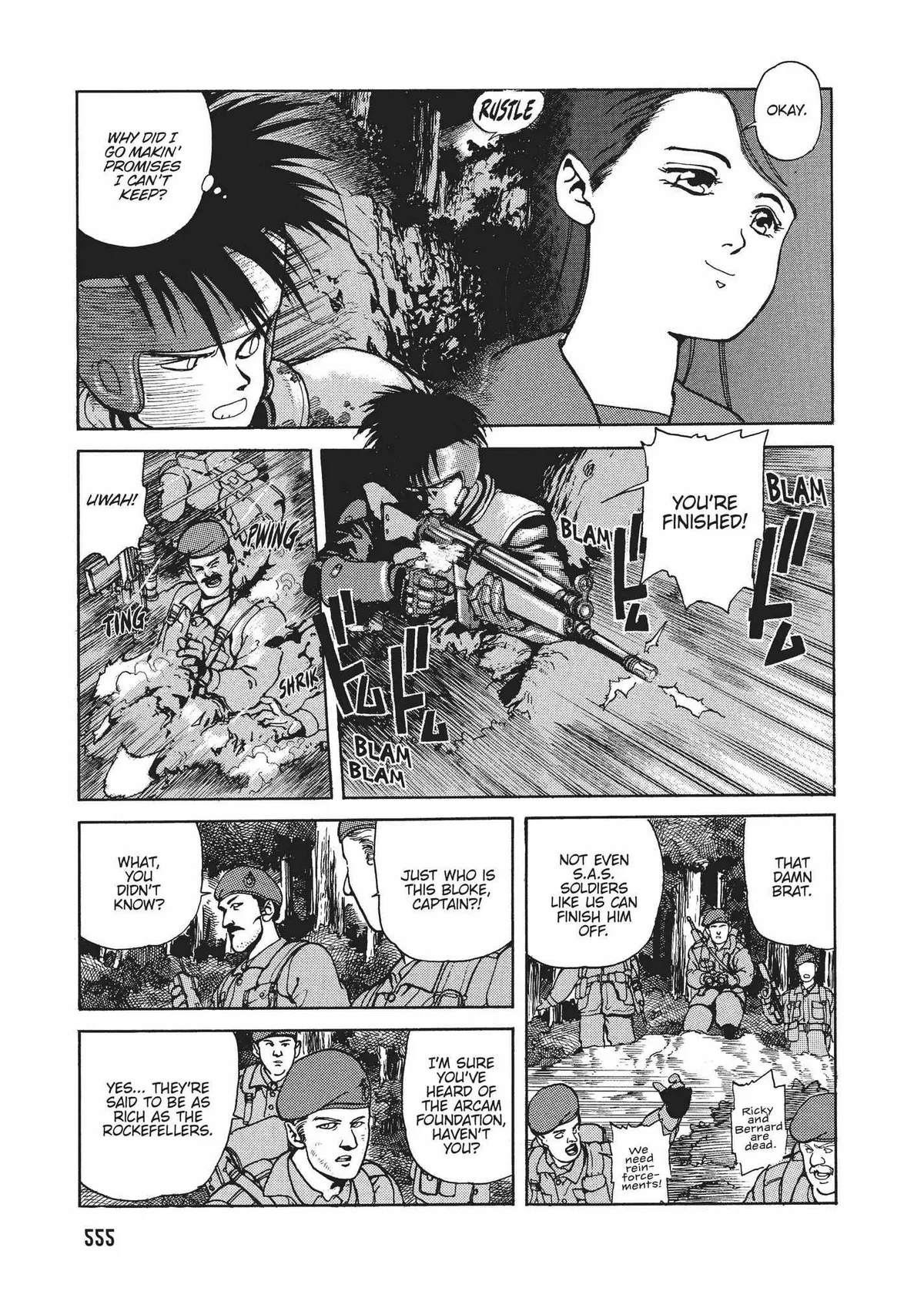 Read SPRIGGAN chapter 21 image 13 on Lezhin