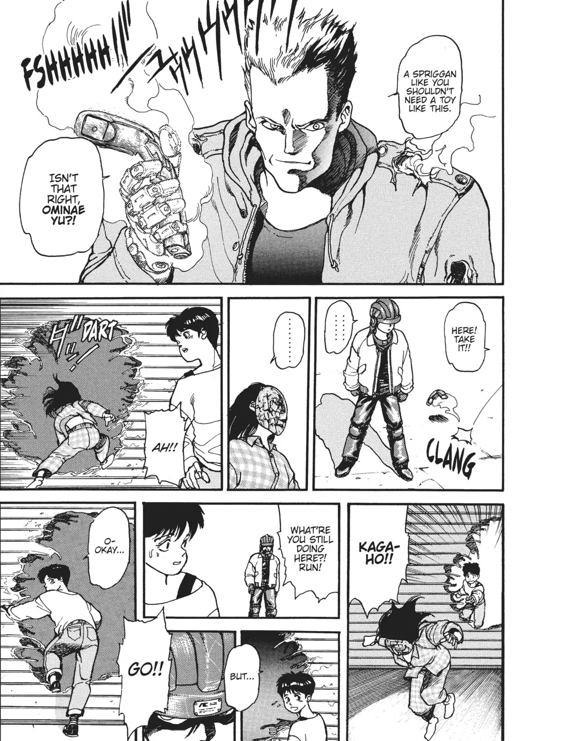 Read SPRIGGAN chapter 9 image 14 on Lezhin
