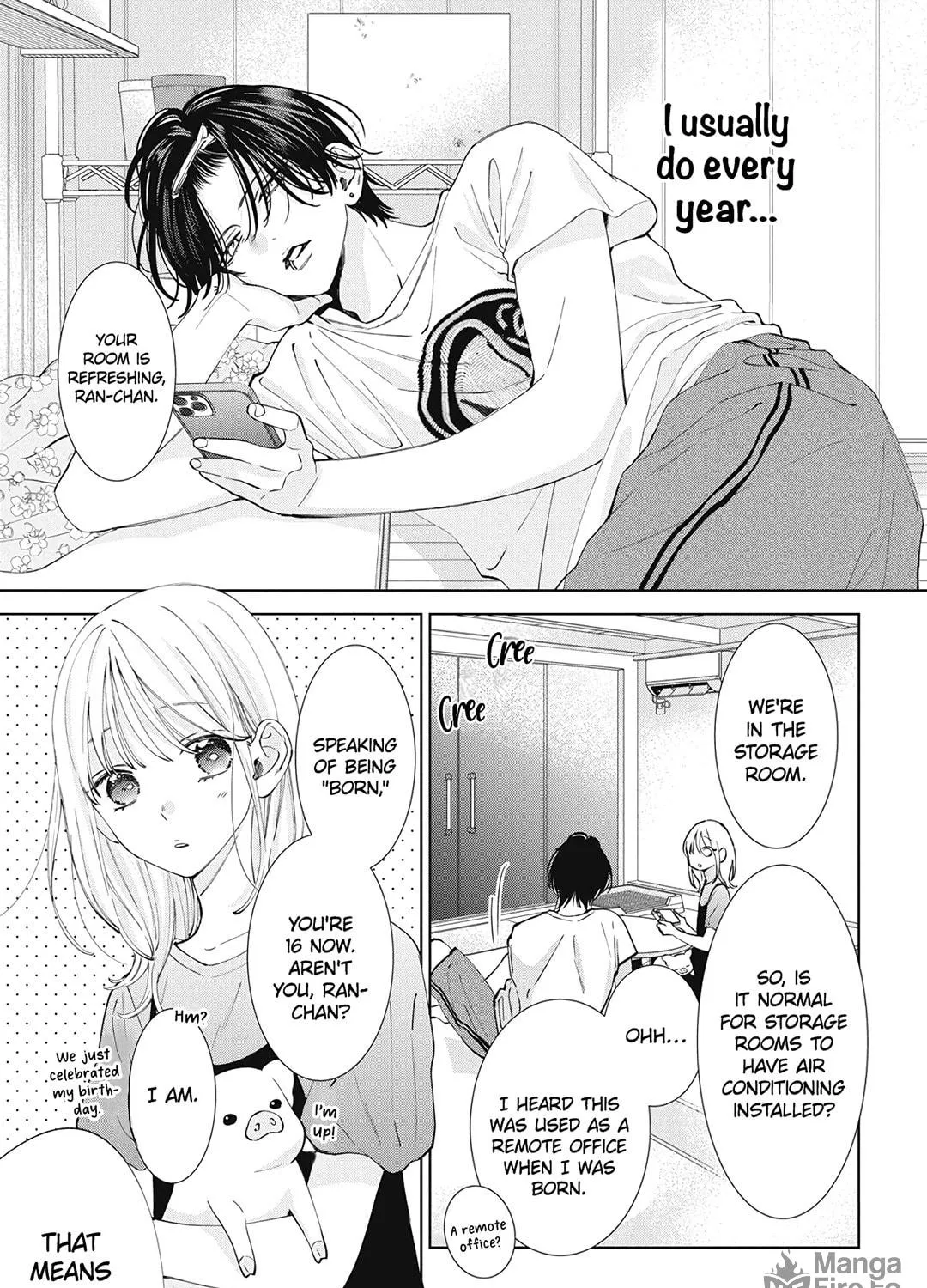 Read Spring Storm and Monster chapter 24 image 8 on Lezhin