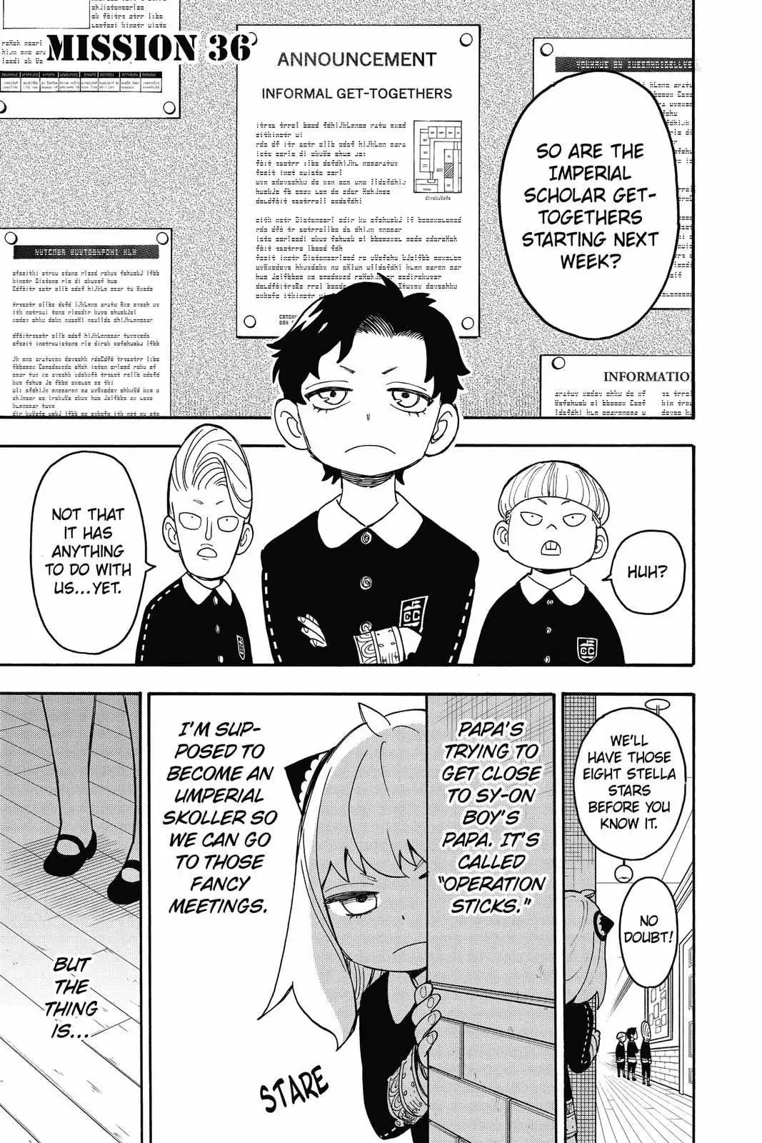 Spy×Family Chapter 36 page 1 - 